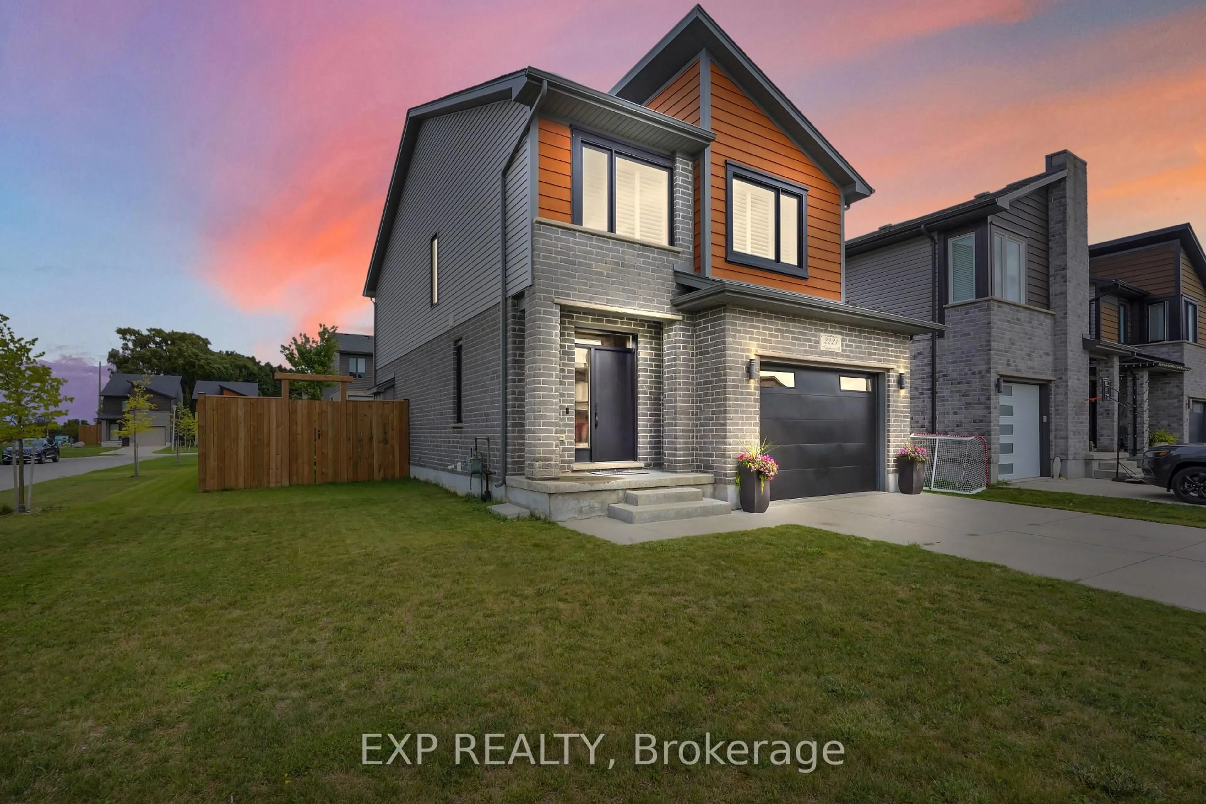 Home with brick exterior material, street for 2221 Tribalwood St St, London North Ontario N6G 0R4