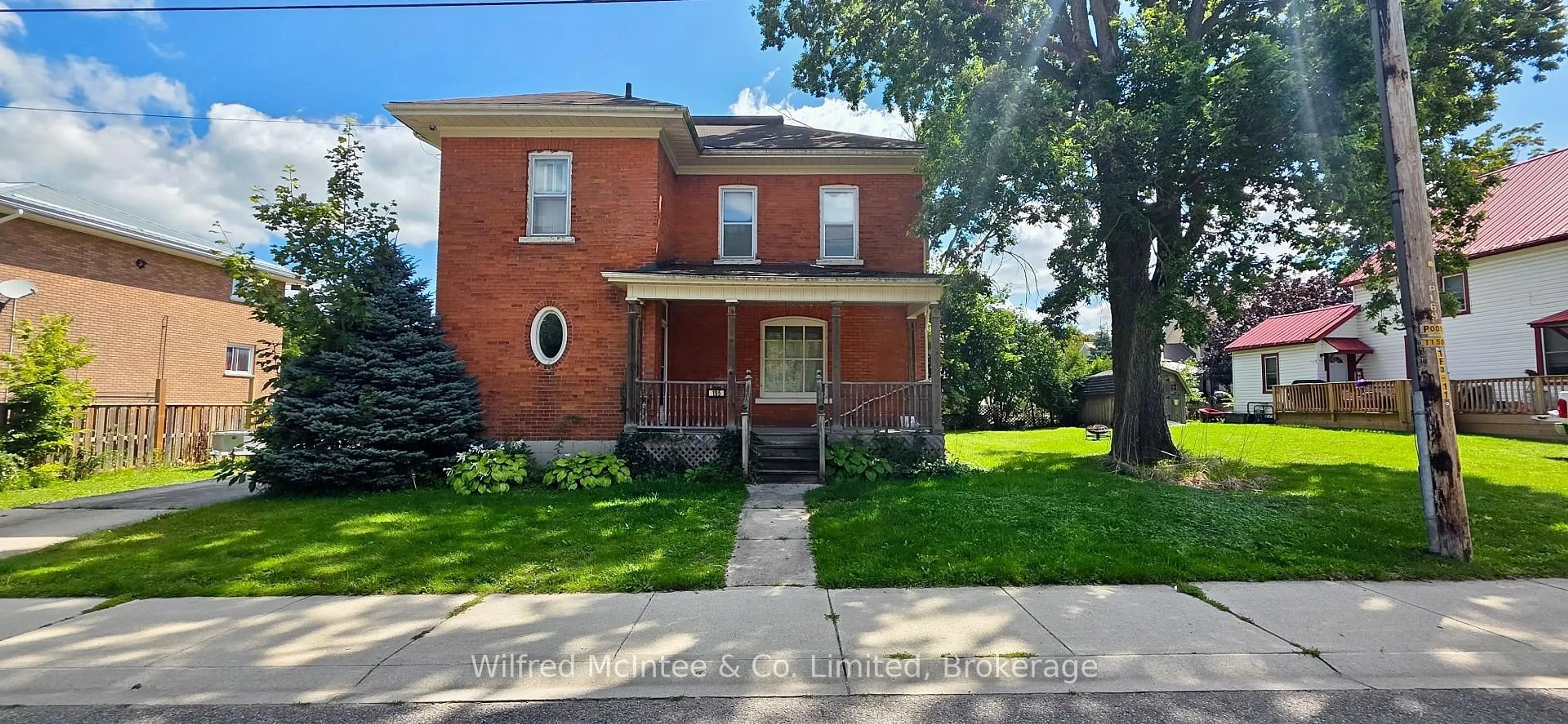 Home with brick exterior material, street for 195 Minnie St, North Huron Ontario N0G 2W0