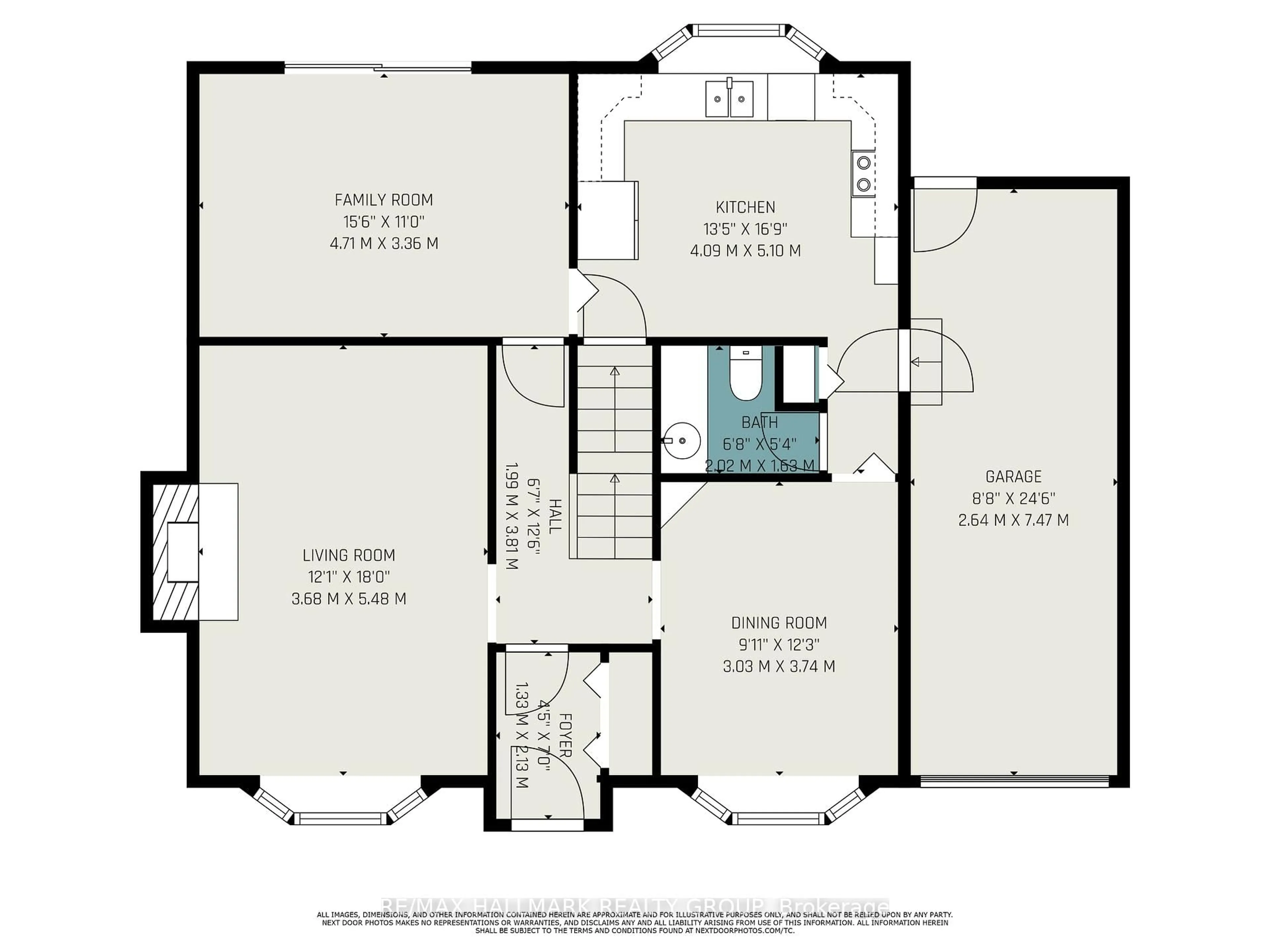 Floor plan for 618 La Verendrye Dr, Ottawa Ontario K1J 7C4
