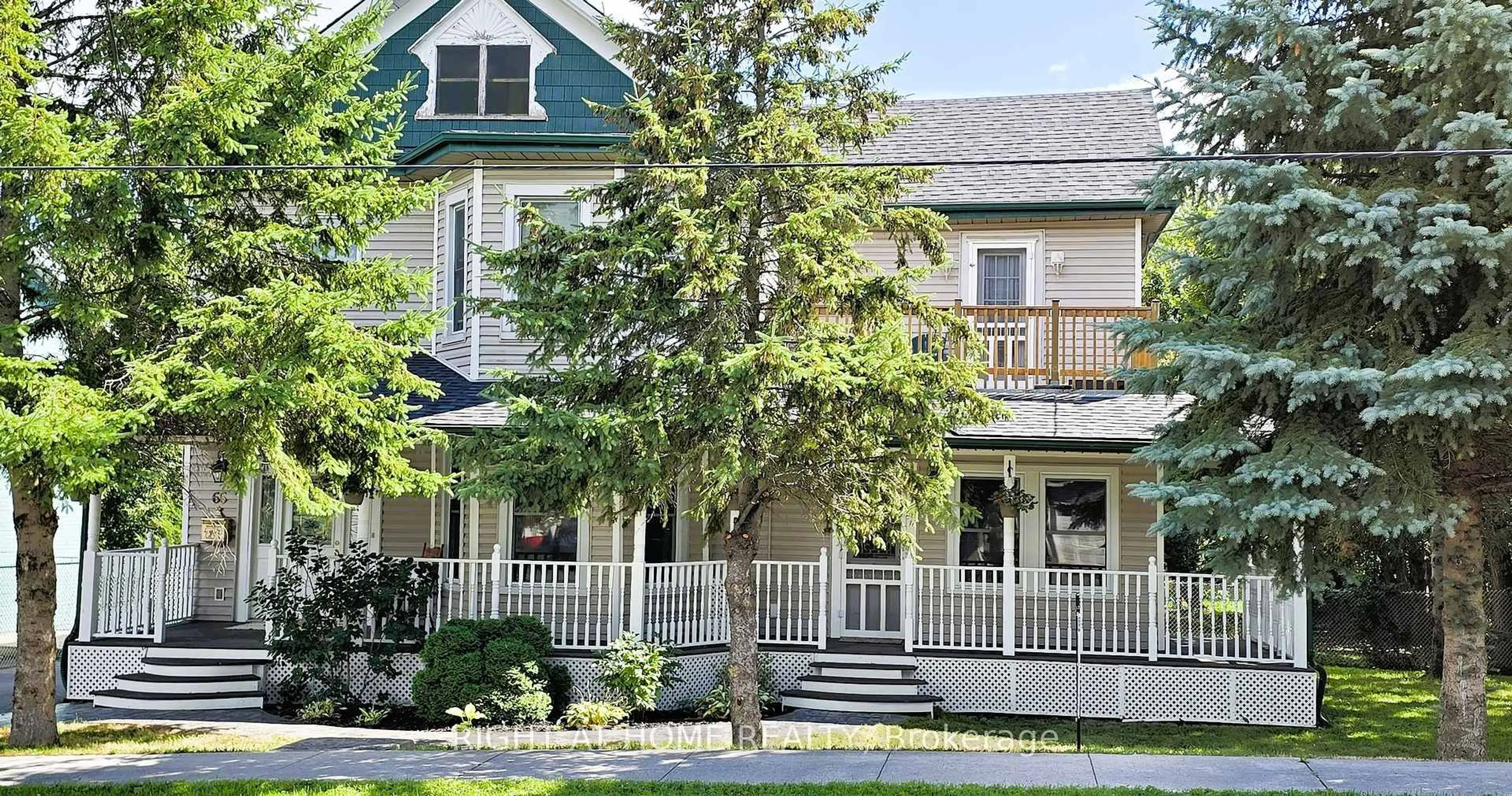 Home with vinyl exterior material, street for 65 Donald St, Belleville Ontario K8P 2J2
