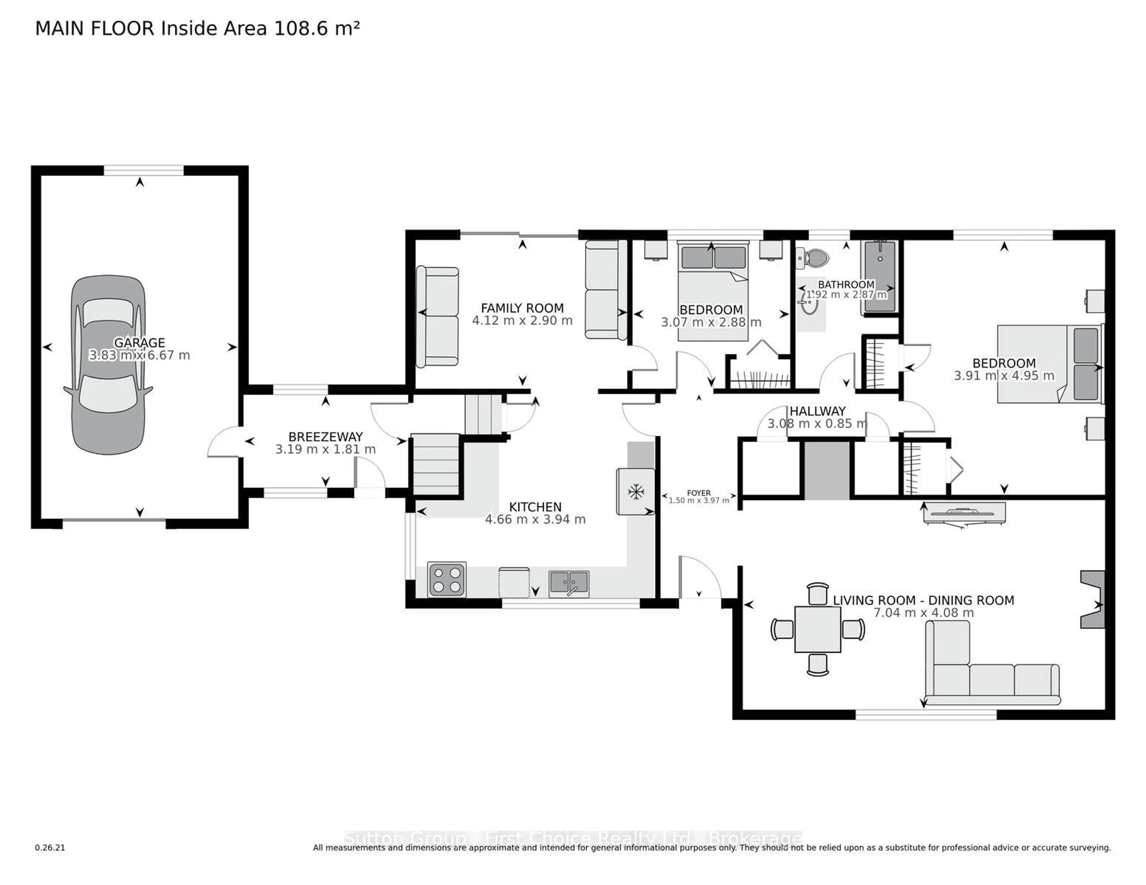 Floor plan for 137 Britannia St, Stratford Ontario N5A 5Z3