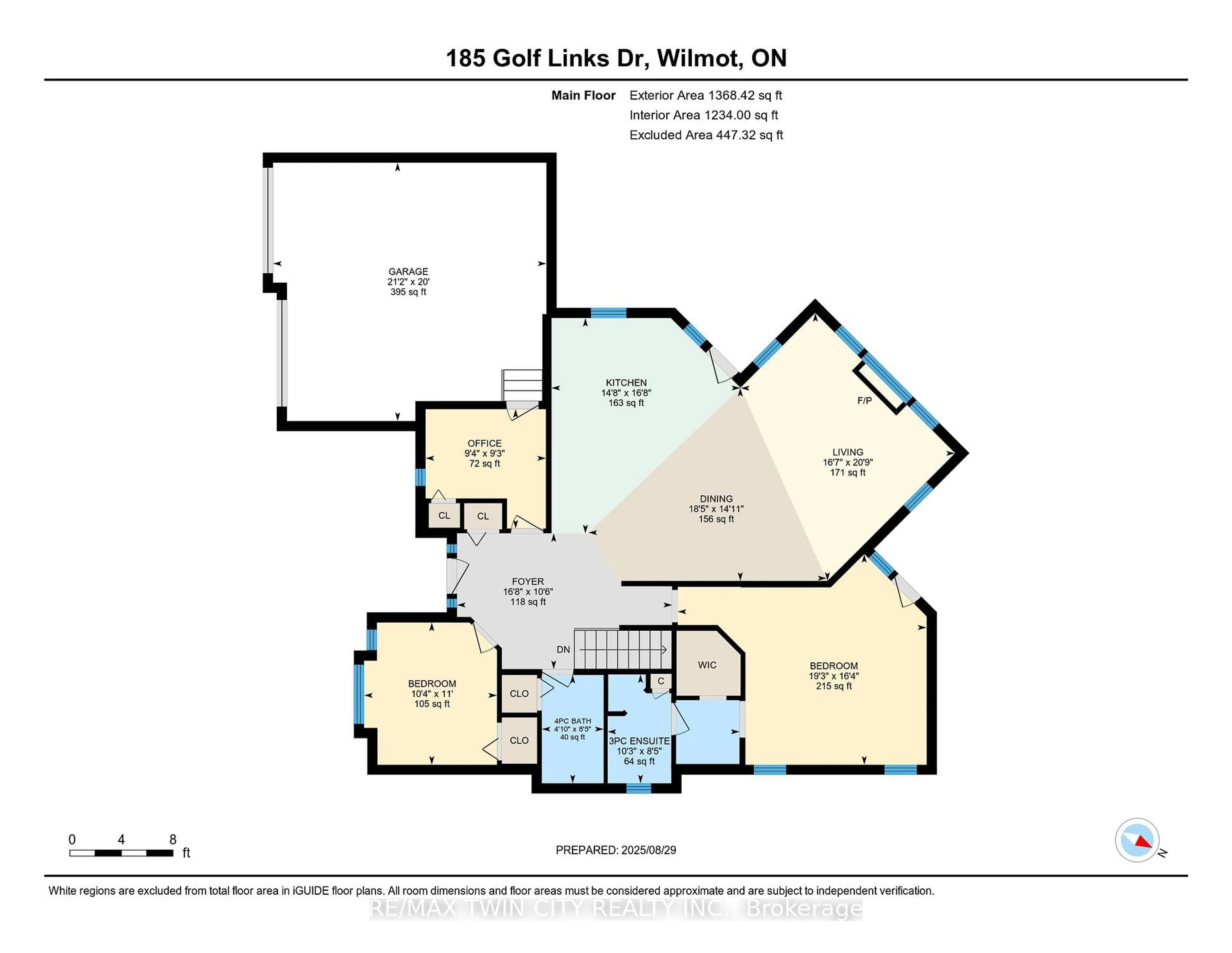 Floor plan for 185 Golf Links Dr, Wilmot Ontario N3A 3N9