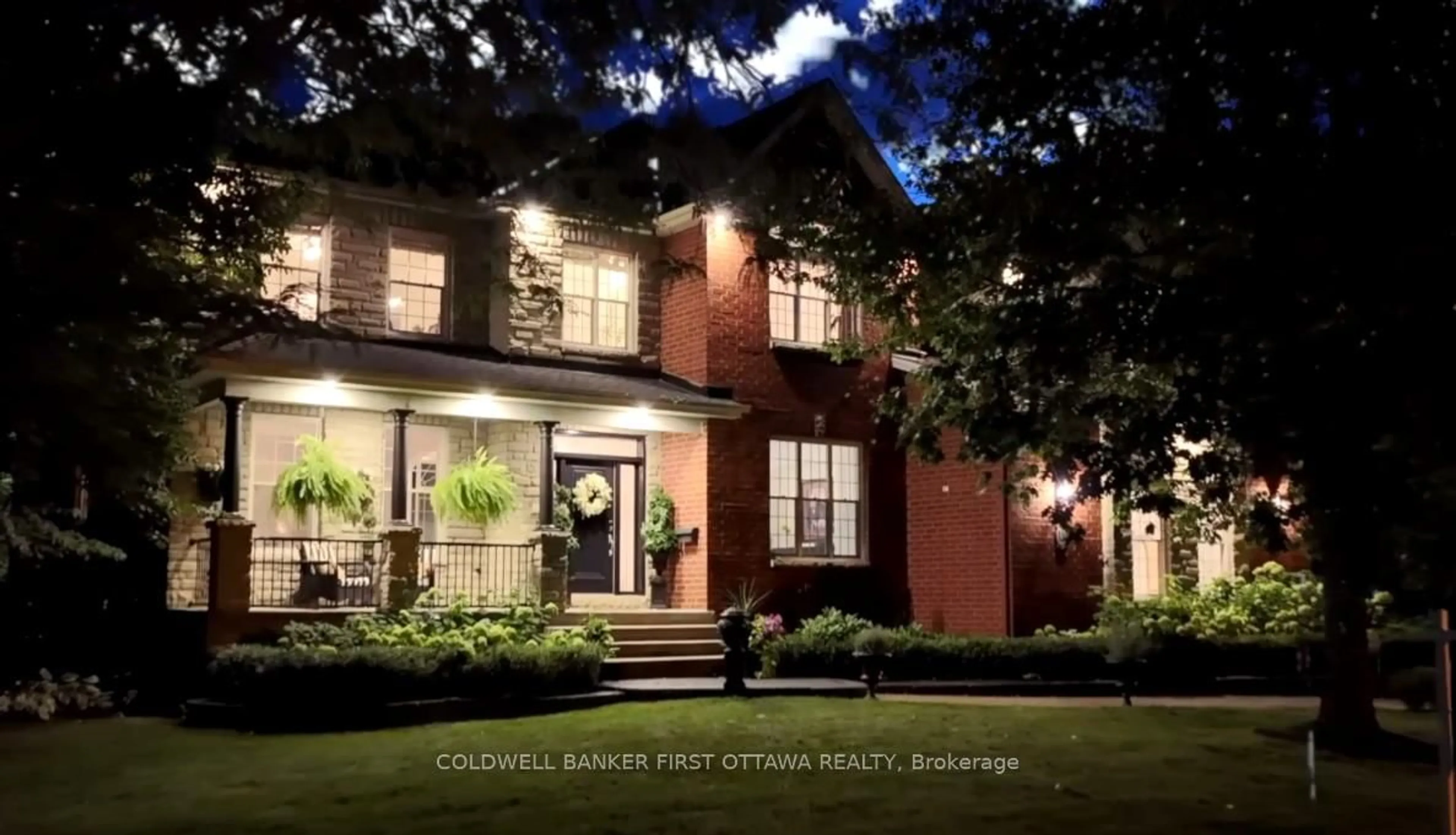 Home with brick exterior material, street for 18 Cypress Gdns, Stittsville Ontario K2S 1W6
