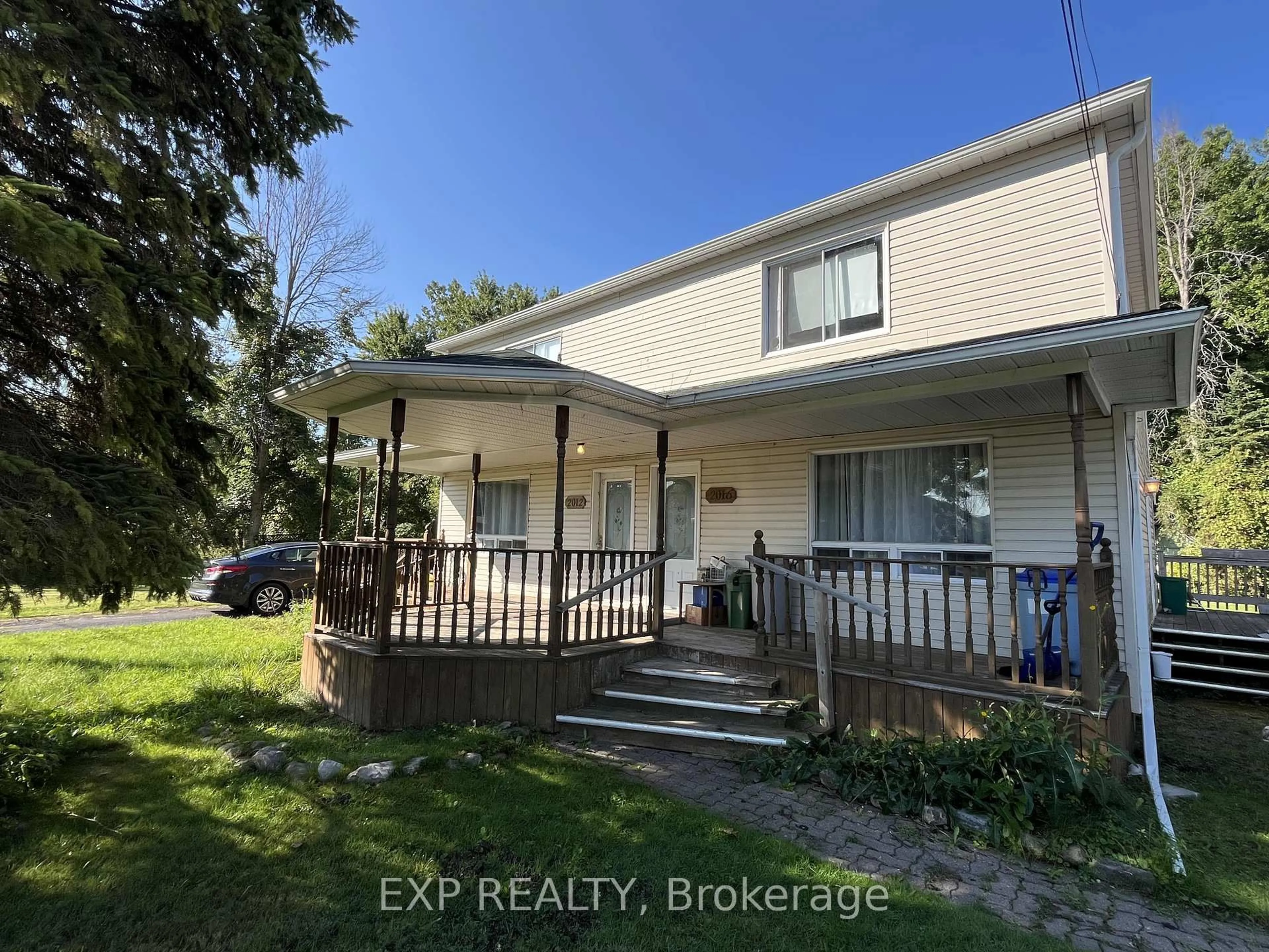 A pic from outside/outdoor area/front of a property/back of a property/a pic from drone, unknown for 2012 Poulin Ave, Cornwall Ontario K6J 5W7