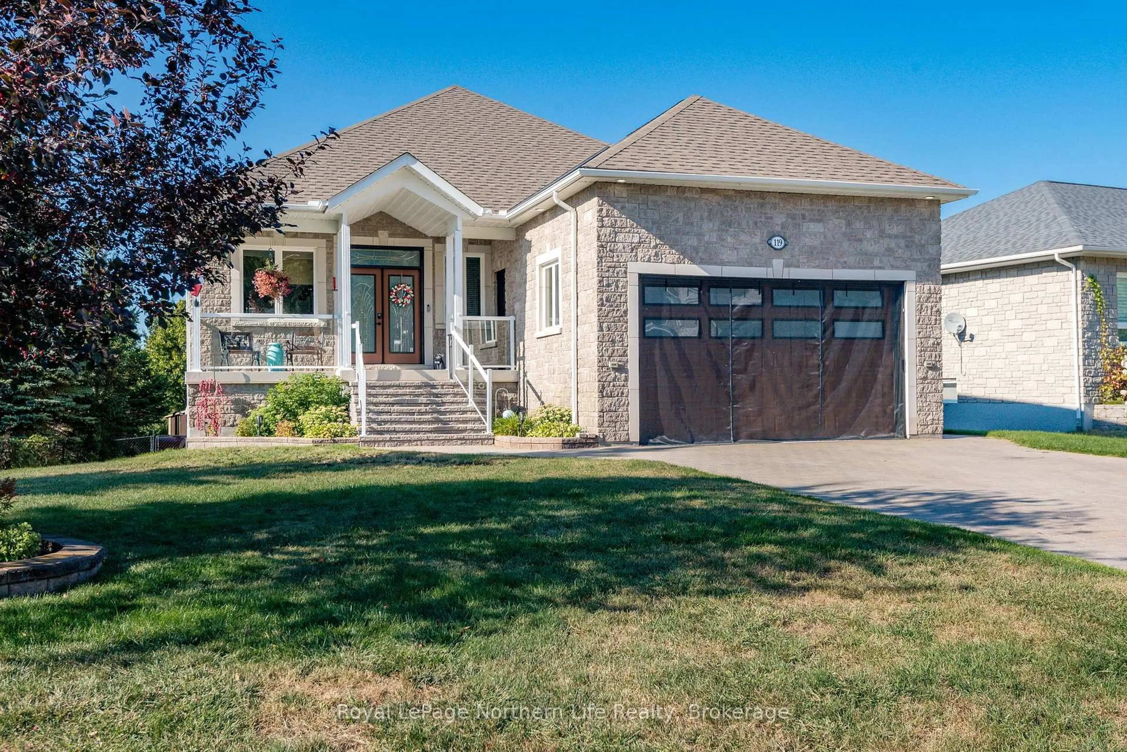 Home with brick exterior material, street for 119 Osprey Cres, Callander Ontario P0H 1H0