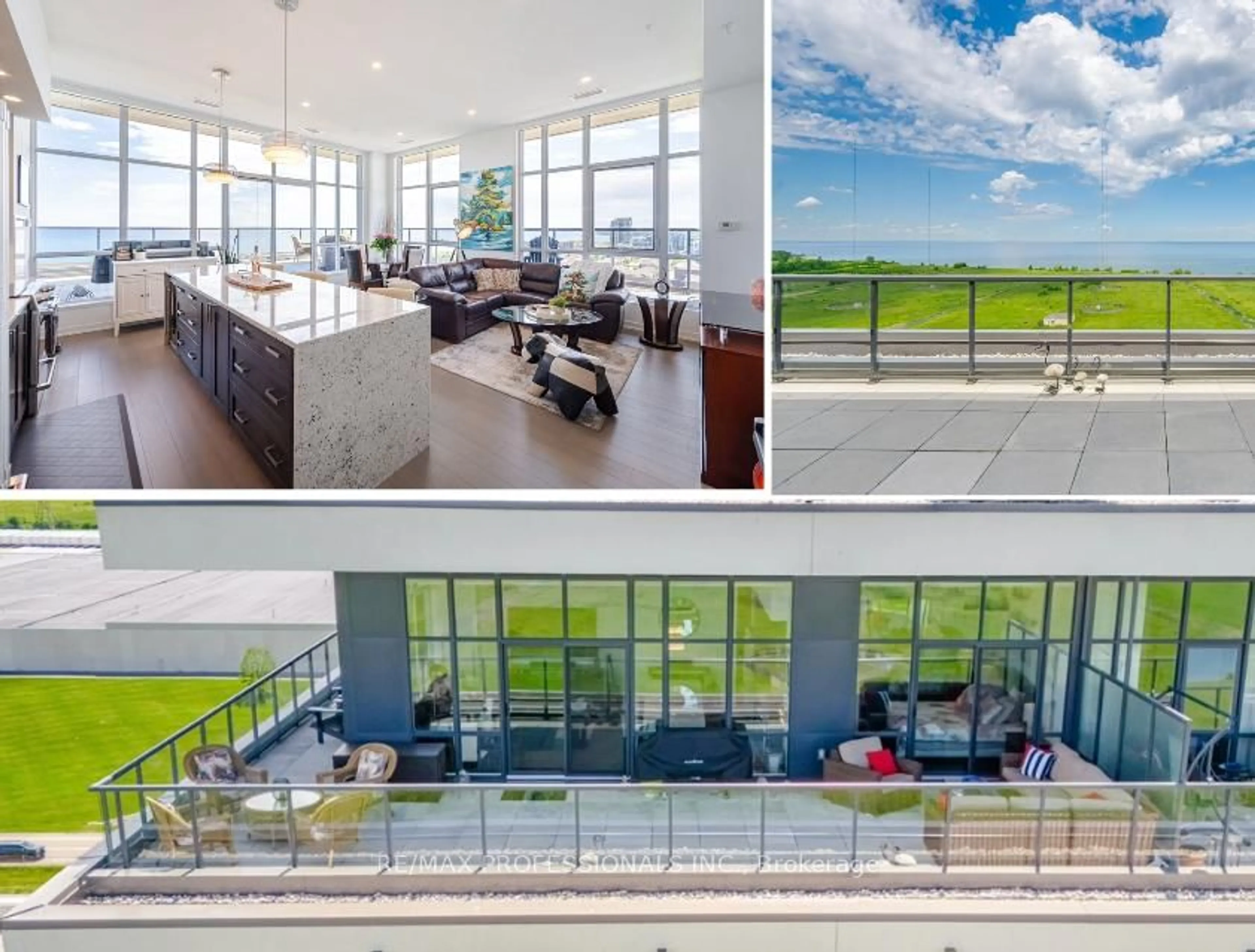 Open concept kitchen, unknown for 550 North Service Rd #PH1504, Grimsby Ontario L3M 0H9