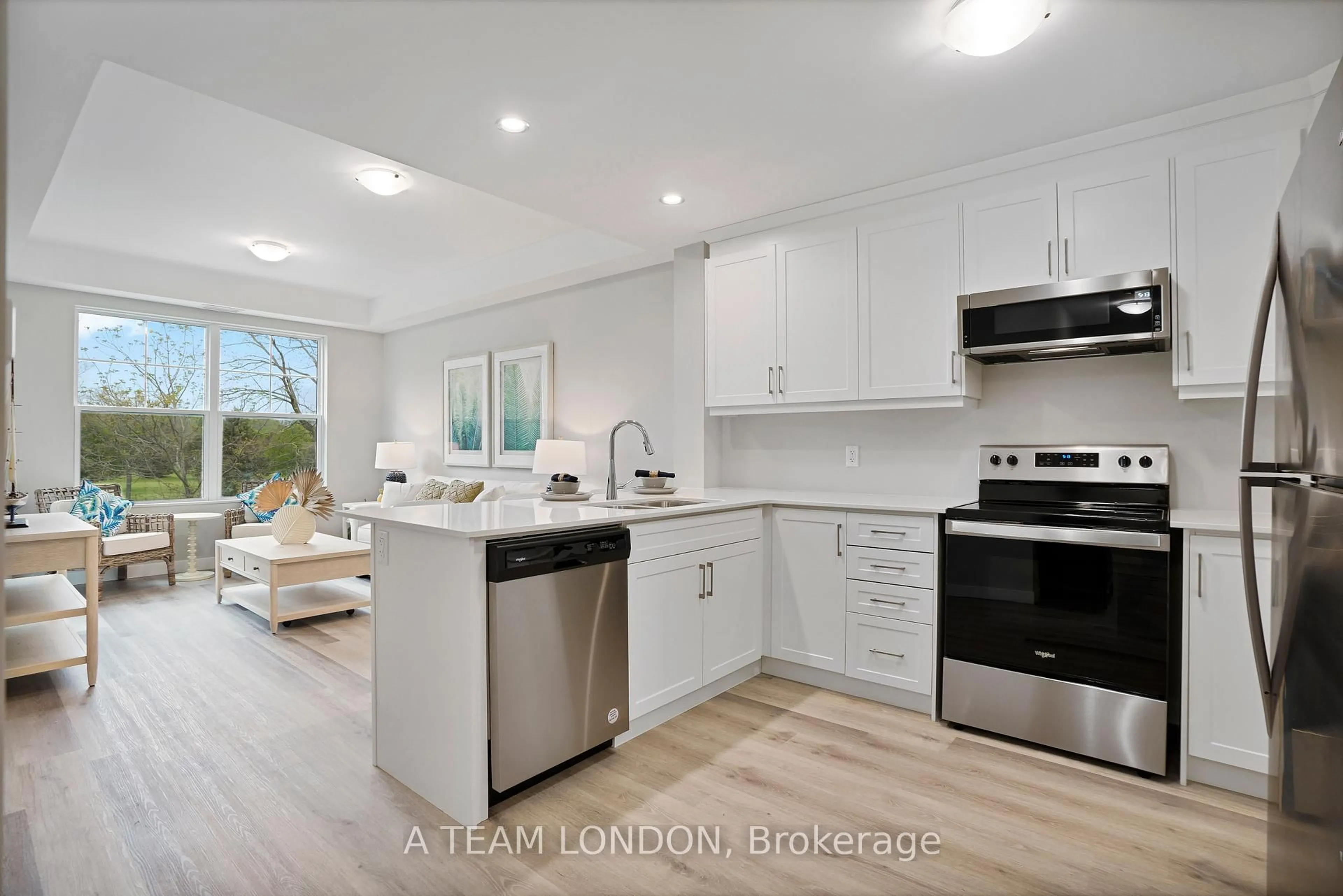 Open concept kitchen, unknown for 100 THE PROMENADE #306, Central Elgin Ontario N5L 1C5