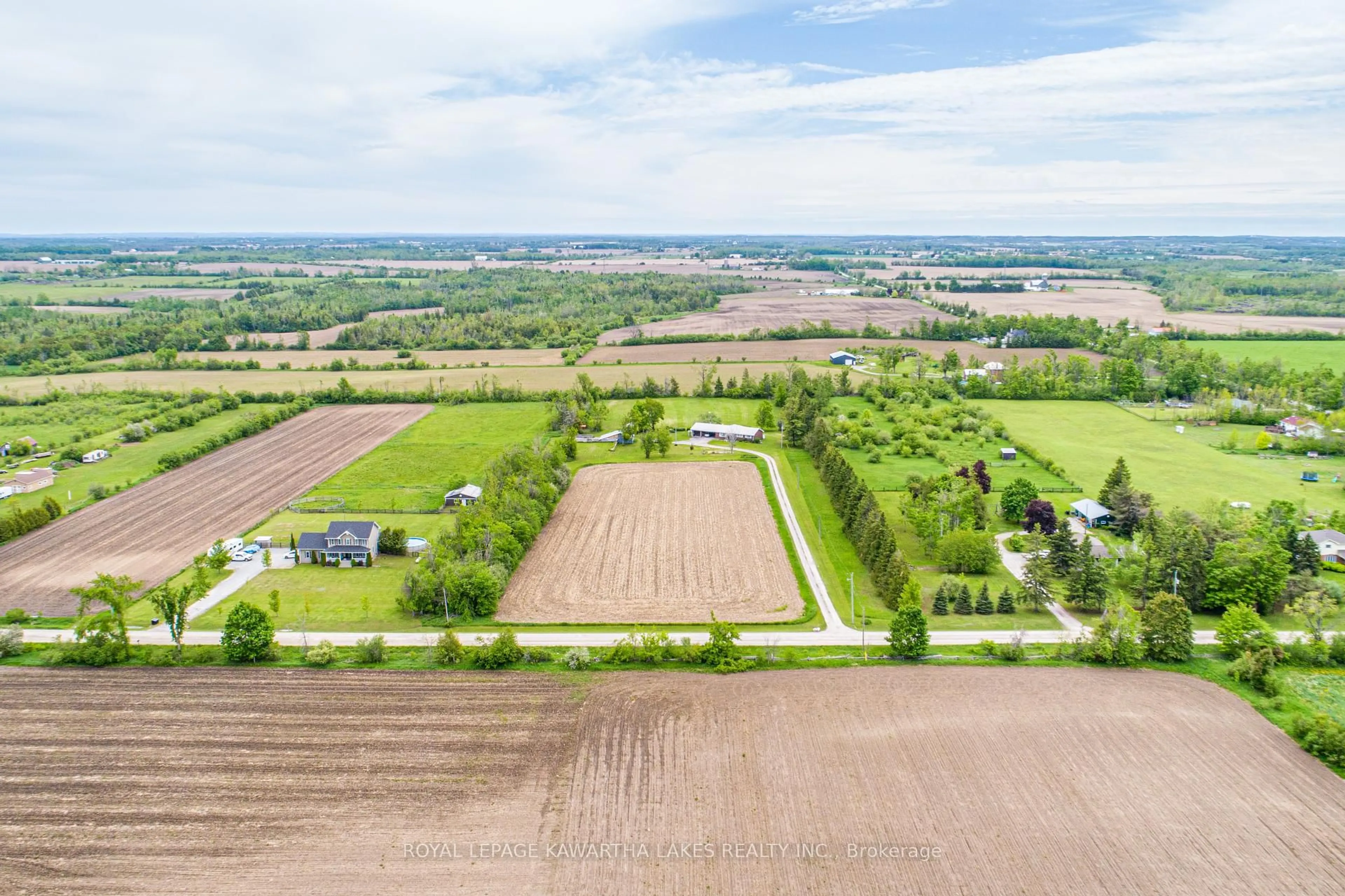 A pic from outside/outdoor area/front of a property/back of a property/a pic from drone, unknown for 576 Lorneville Rd, Kawartha Lakes Ontario K0M 2T0