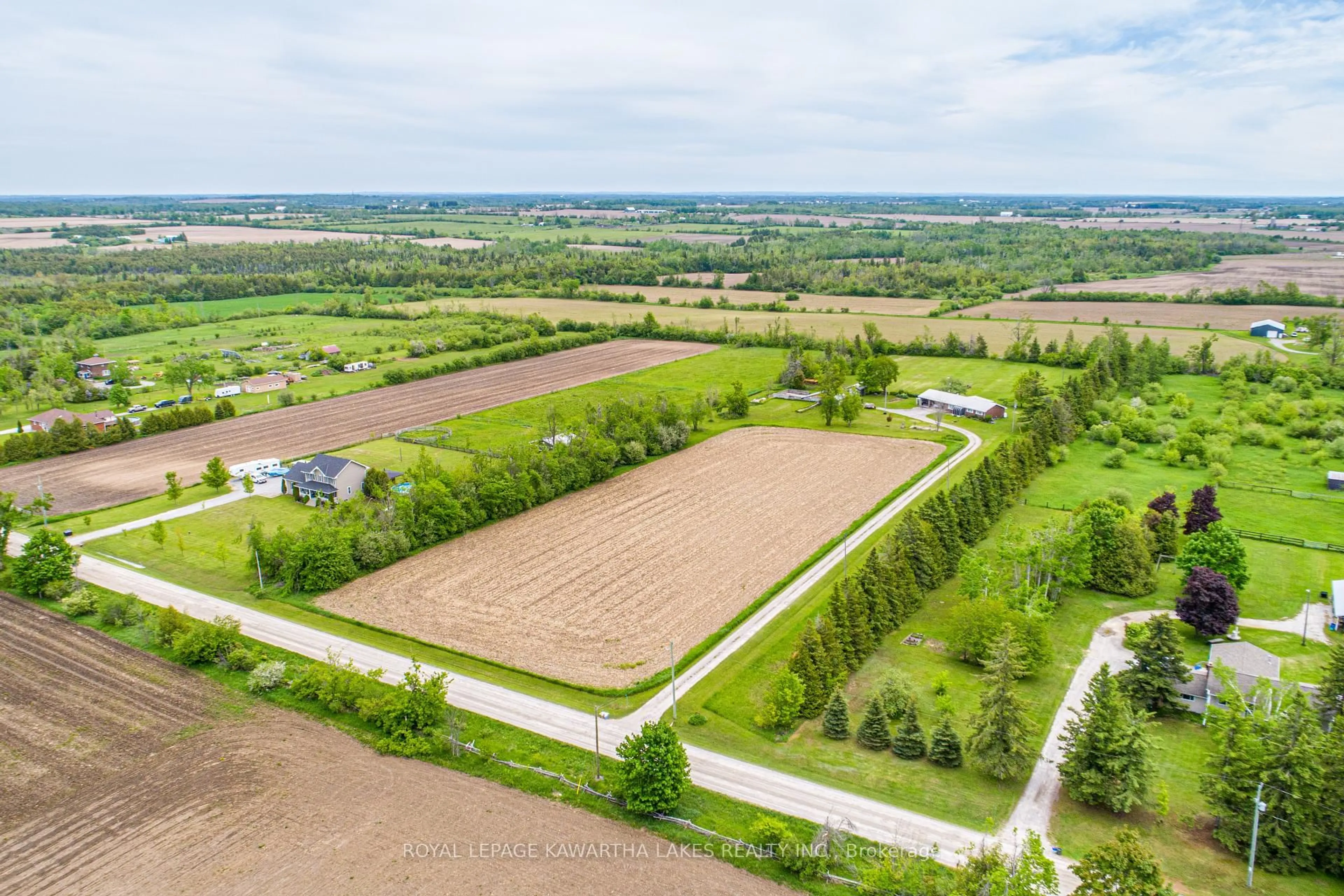 A pic from outside/outdoor area/front of a property/back of a property/a pic from drone, unknown for 576 Lorneville Rd, Kawartha Lakes Ontario K0M 2T0