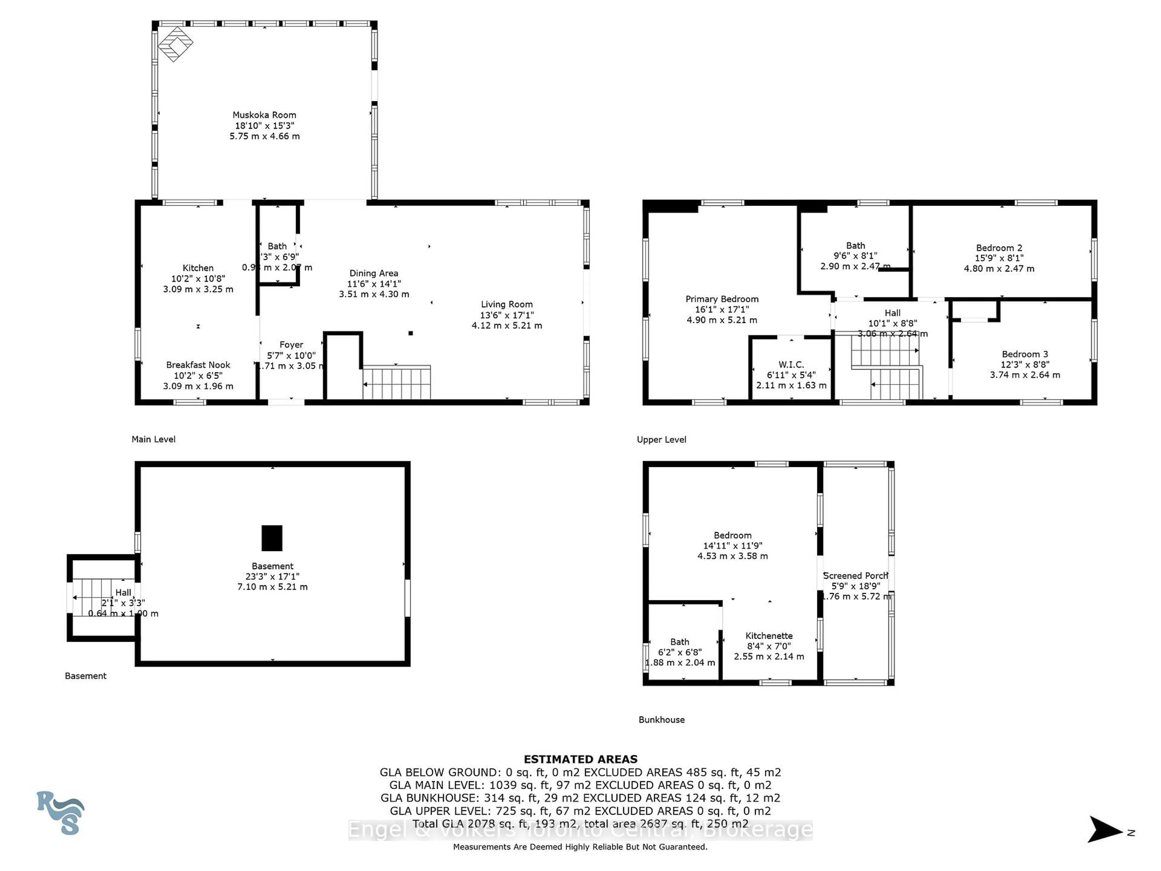 Floor plan for 1196 Cranberry Rd #2, Muskoka Lakes Ontario P0C 1A0