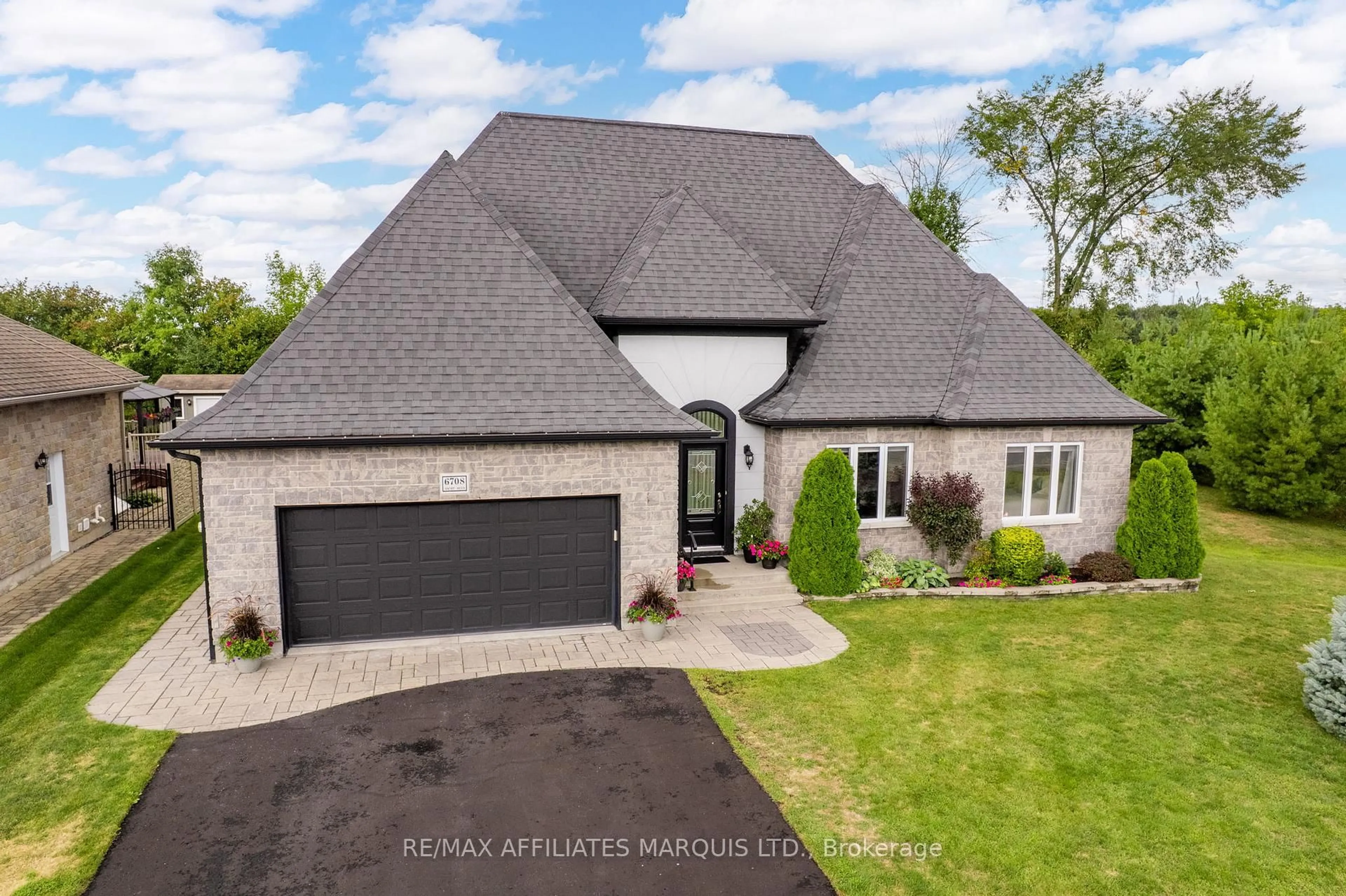 Home with brick exterior material, street for 6708 Yacht Blvd, Cornwall Ontario K6H 7N6