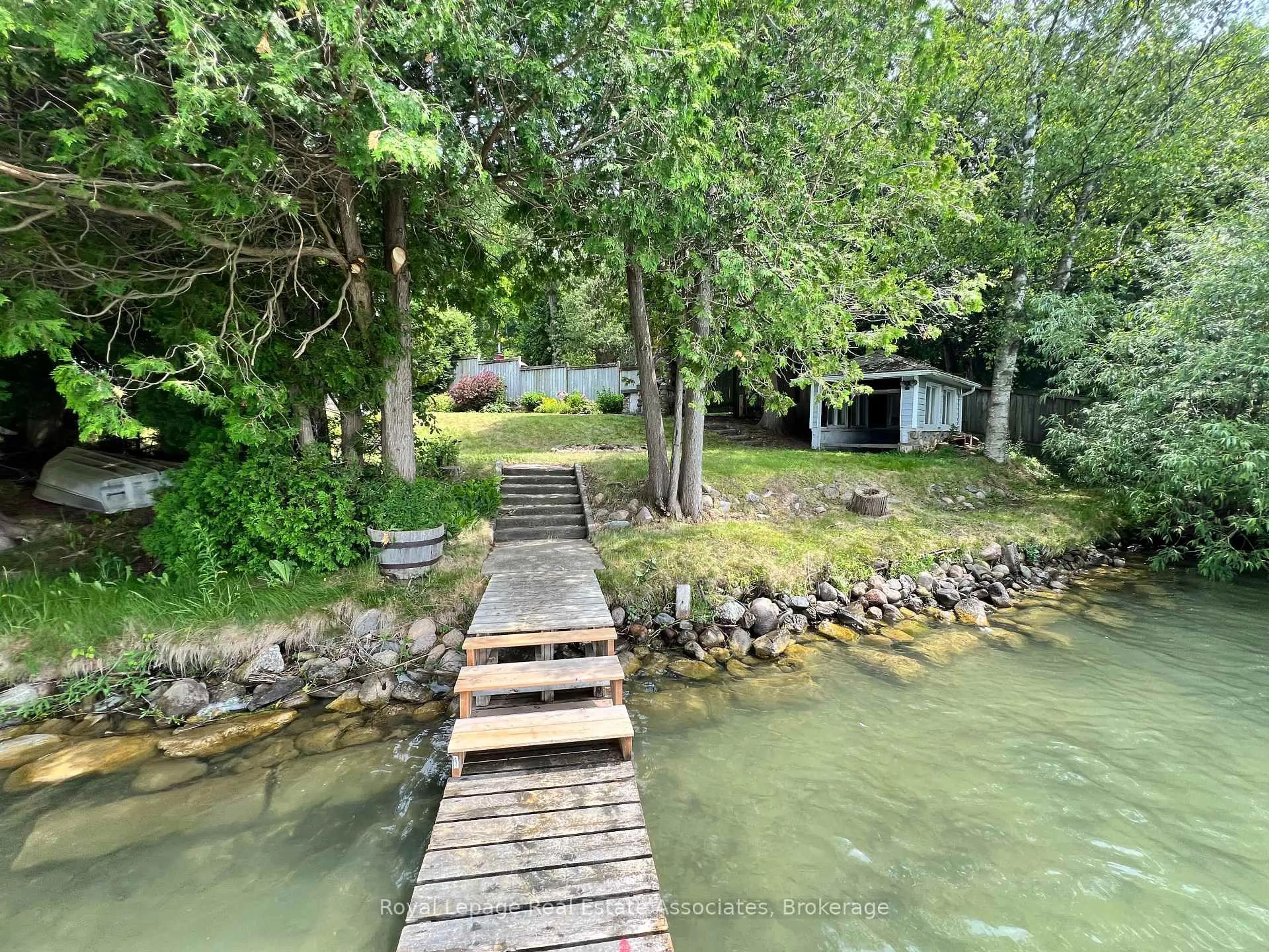 A pic from outside/outdoor area/front of a property/back of a property/a pic from drone, water/lake/river/ocean view for 84 Reddick Rd, Cramahe Ontario K0K 1H0
