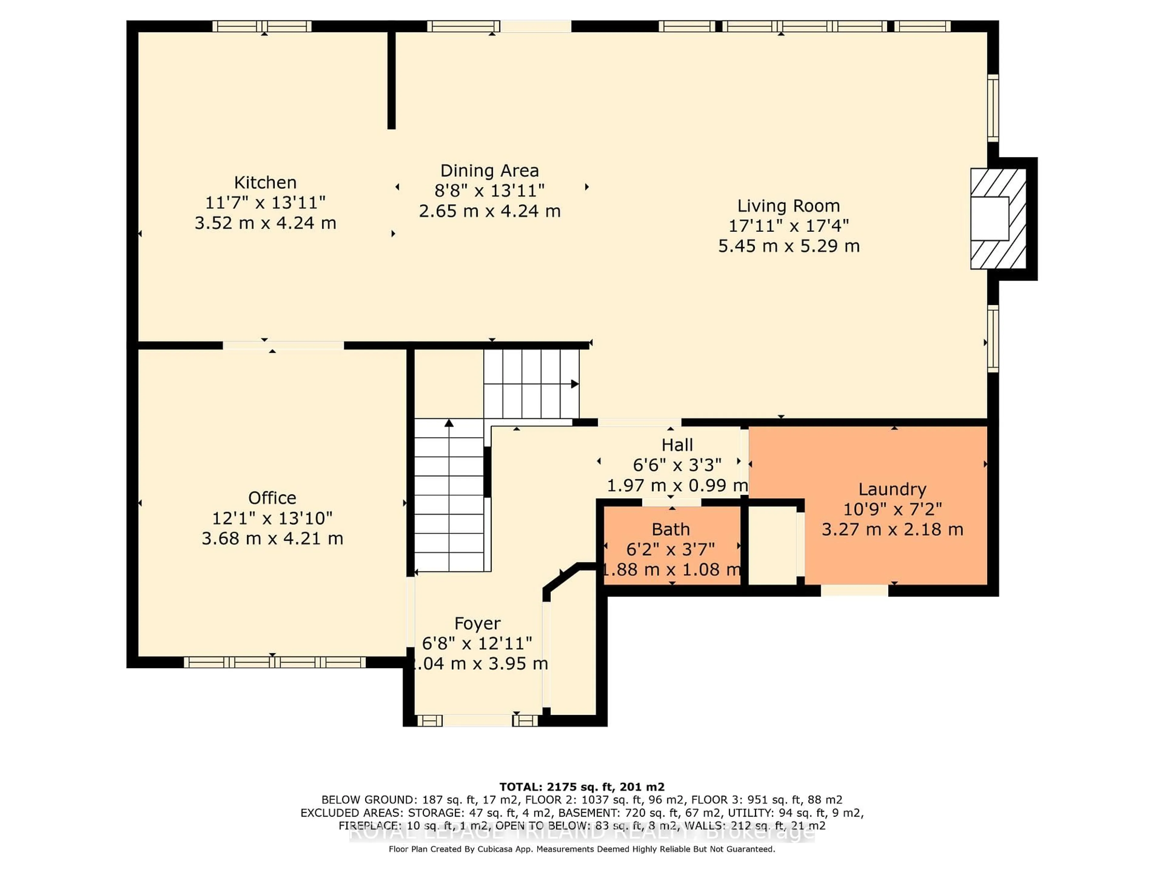 Floor plan for 823 Longworth Rd, London South Ontario N6K 0B6