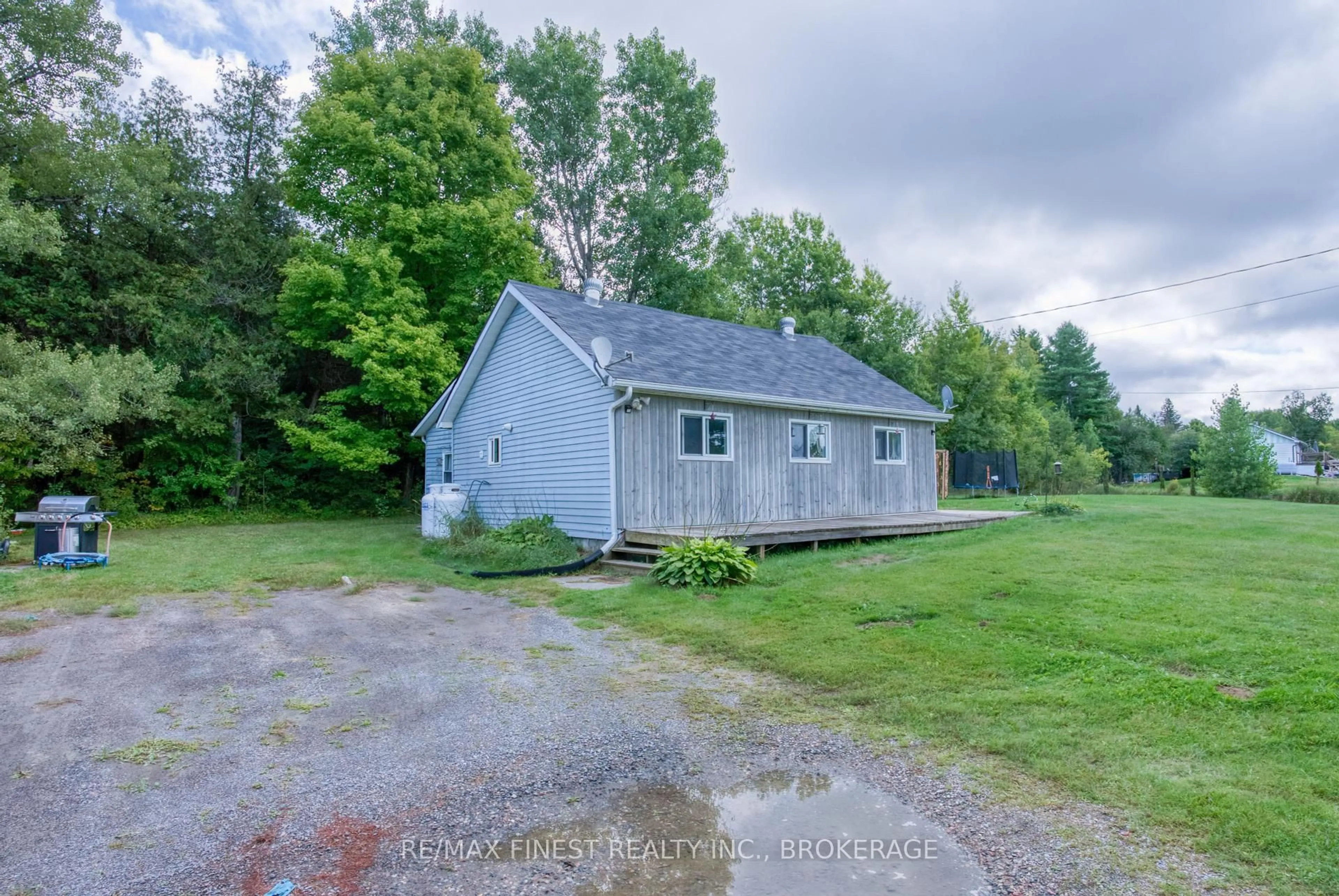 A pic from outside/outdoor area/front of a property/back of a property/a pic from drone, unknown for 12910 Road 38, Tichborne Ontario K0H 2V0
