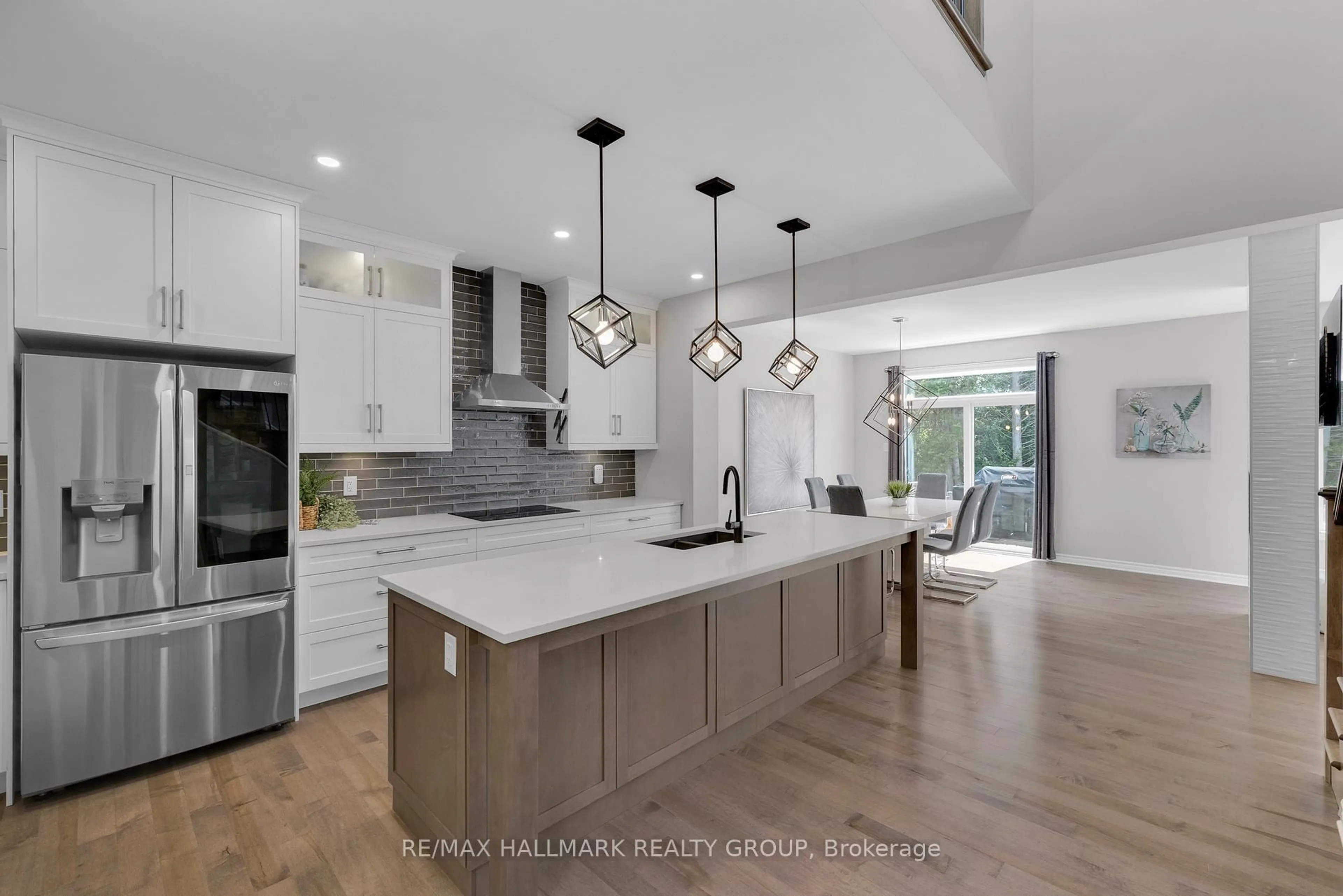 Open concept kitchen, ceramic/tile floor for 215 Blackhorse Dr, North Grenville Ontario K0G 1J0