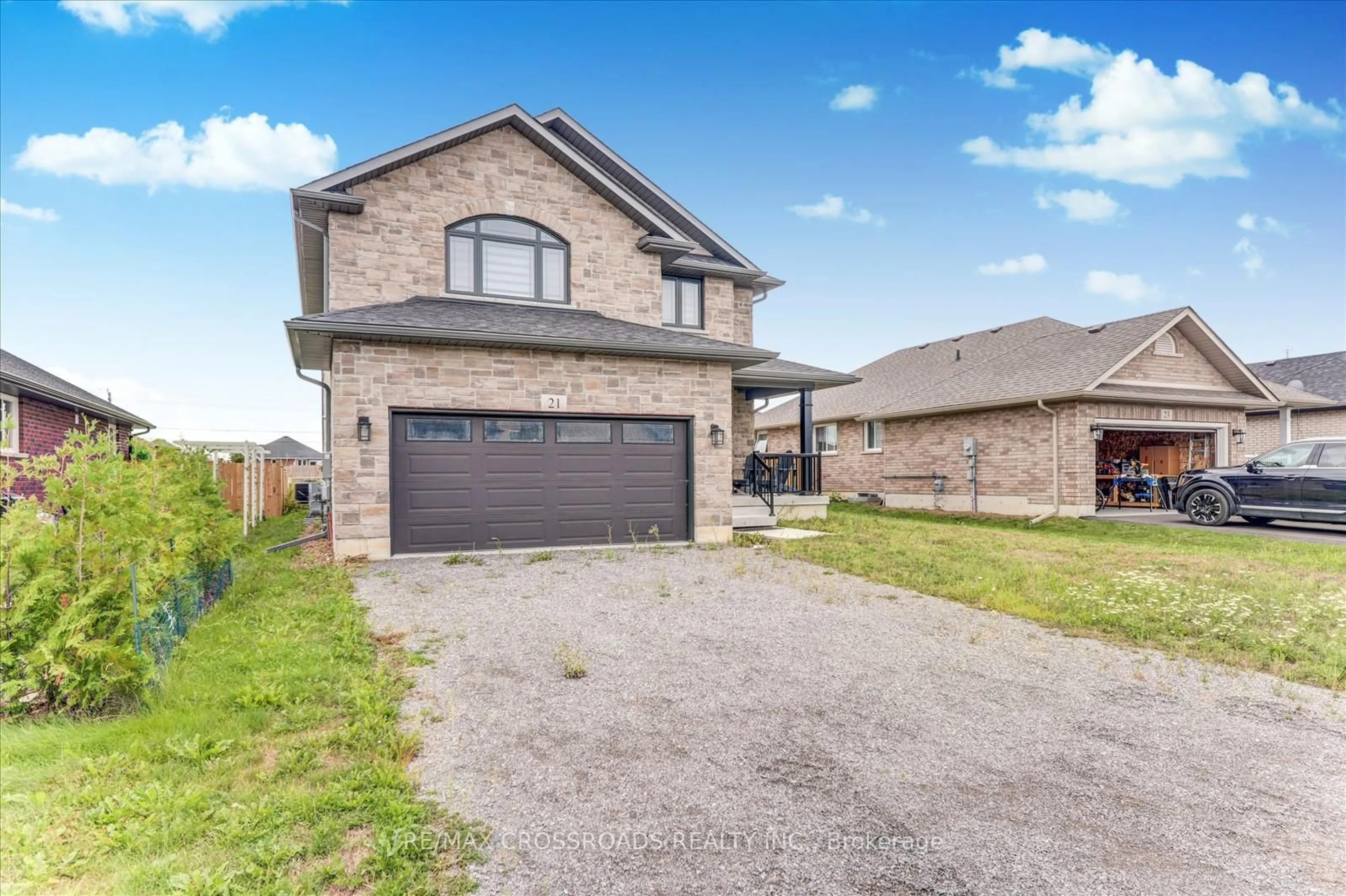 Home with brick exterior material, street for 21 Maryann Lane, Asphodel-Norwood Ontario K0L 2V0