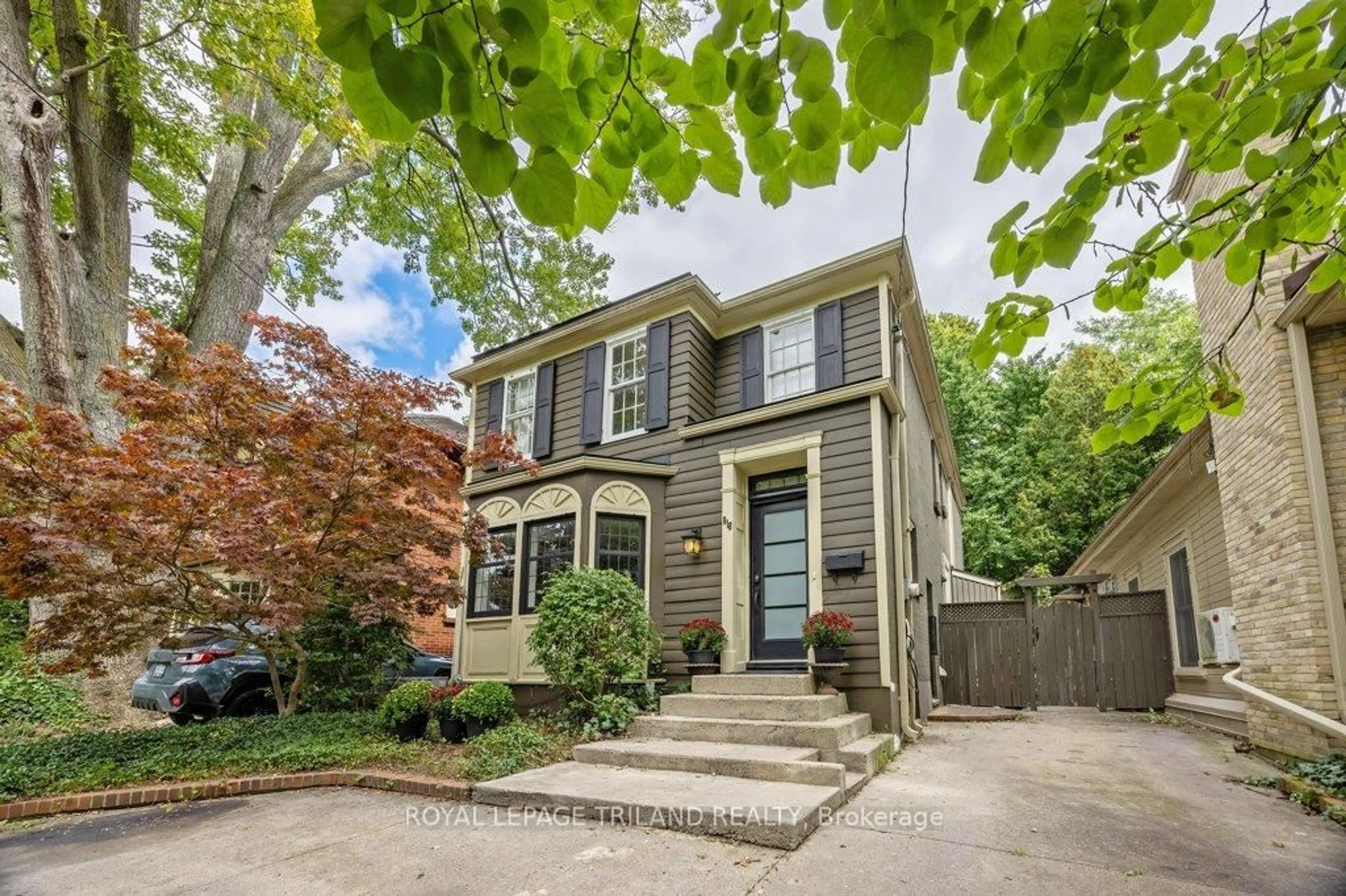 Home with brick exterior material, street for 818 Talbot St, London East Ontario N6A 2V8