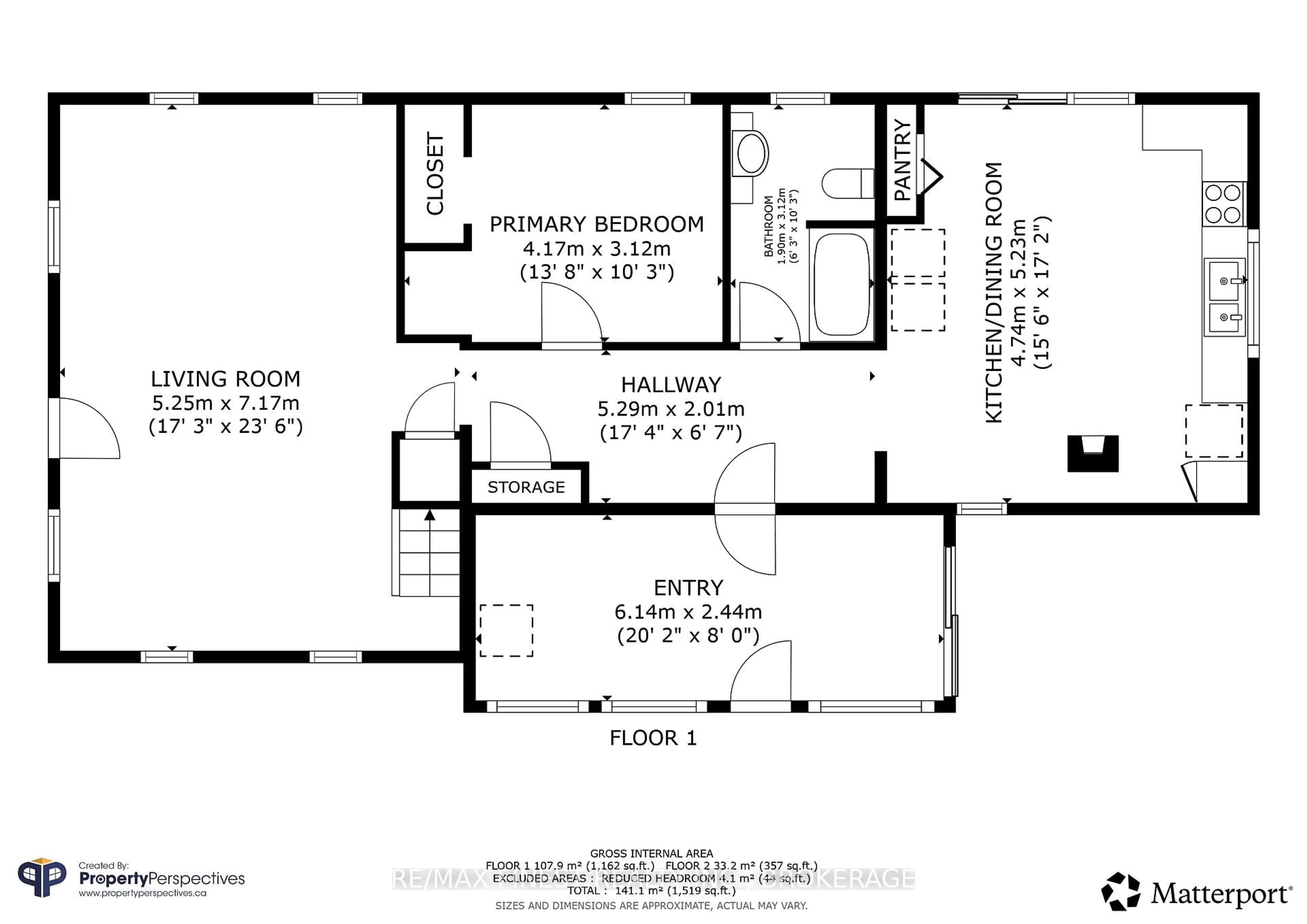Floor plan for 1069 County Road 9, Napanee Ontario K7R 3K8