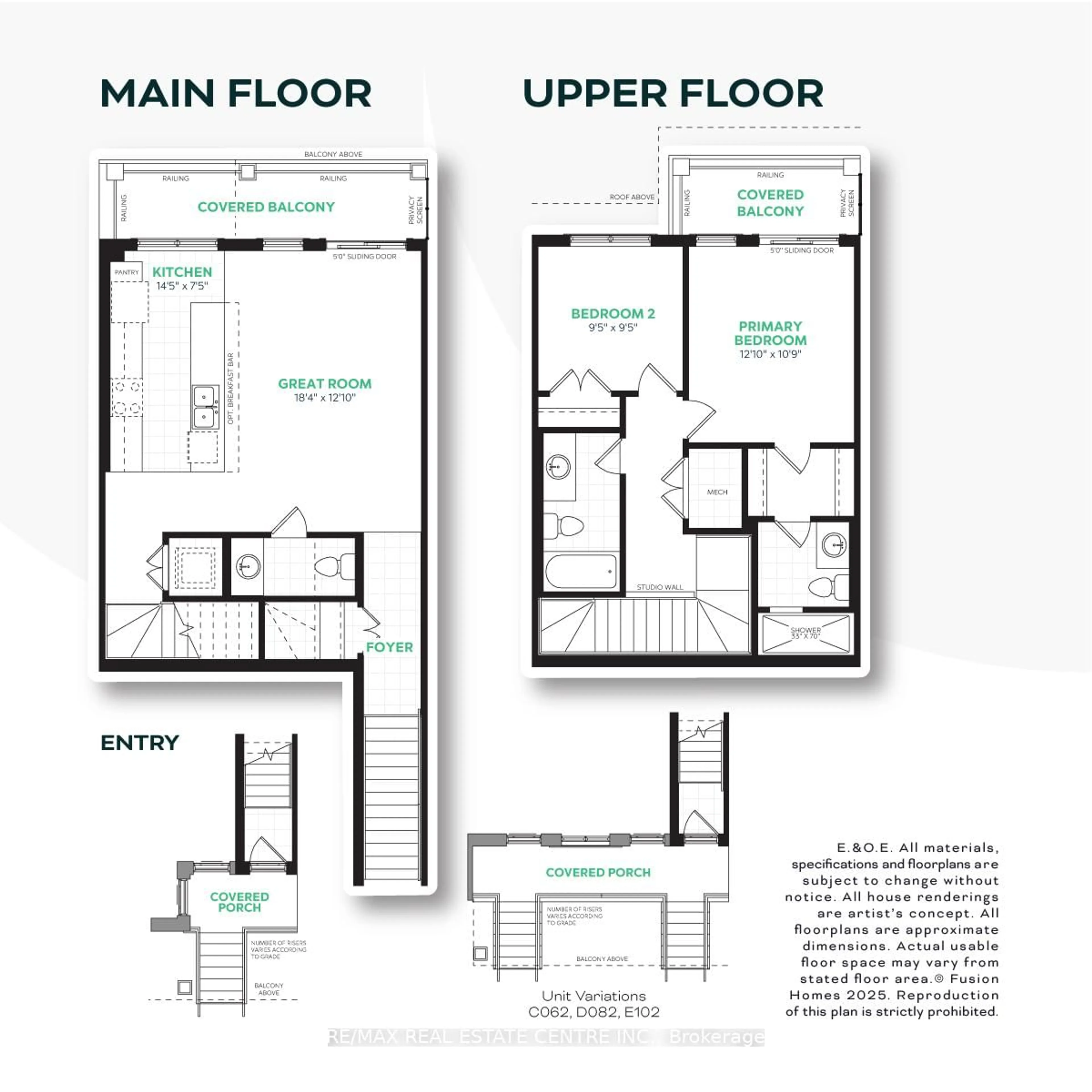 Floor plan for 235 Blair Creek Dr #9, Kitchener Ontario N2P 0G1