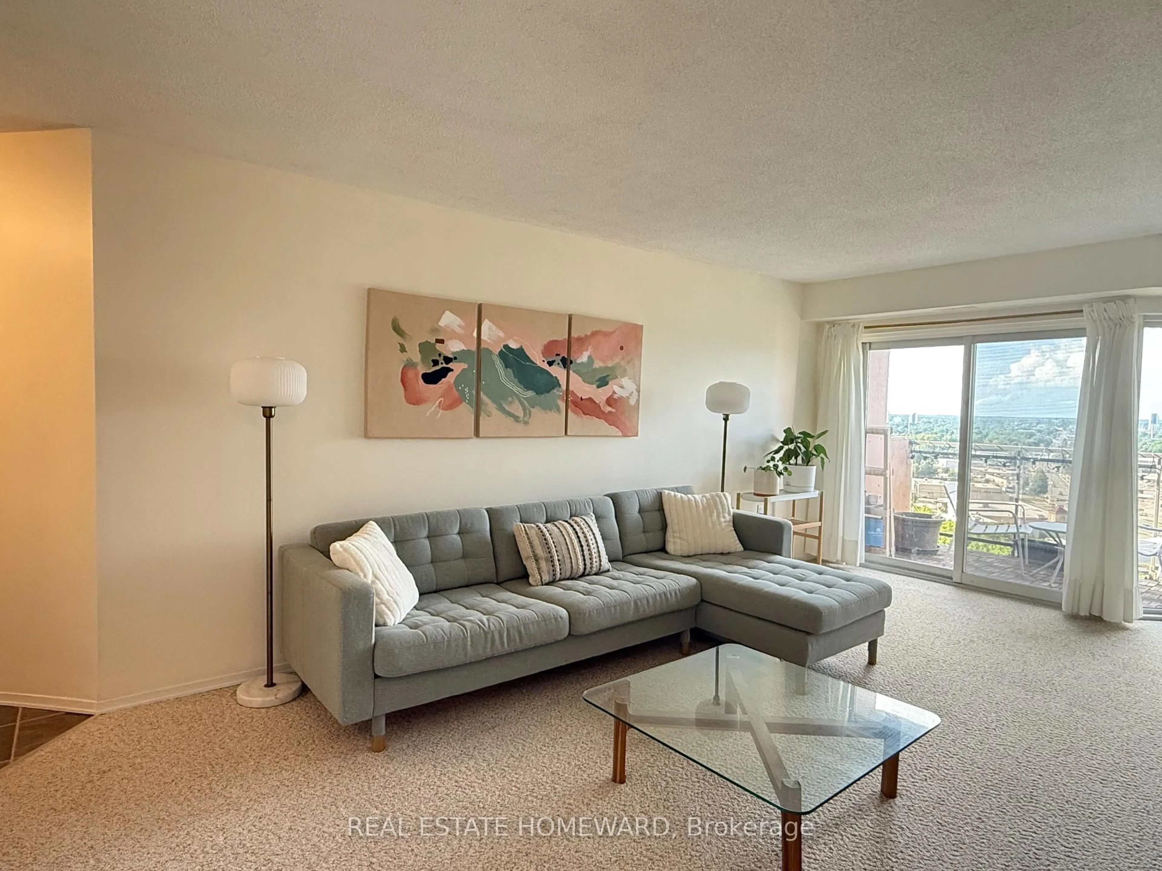 Living room with furniture, unknown for 860 Commissioners Rd #1505, London South Ontario N6C 5Y8