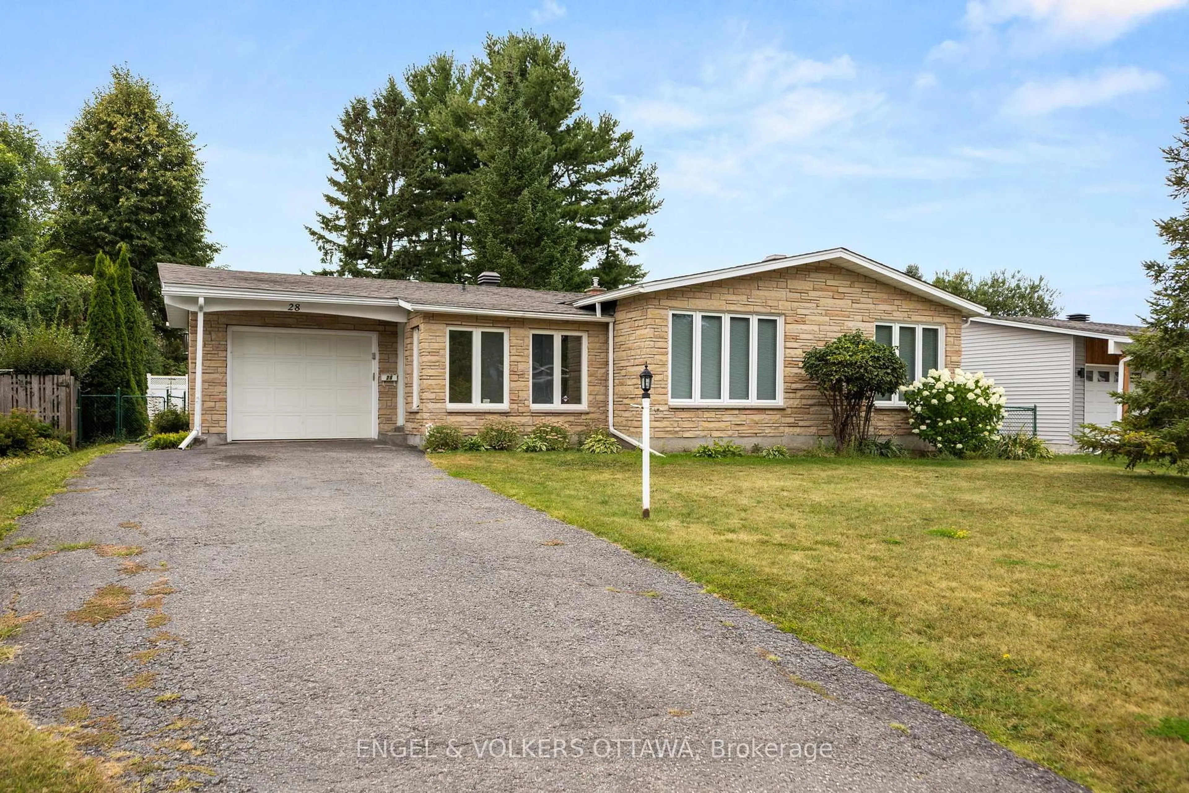 Home with brick exterior material, street for 28 Parker Ave, Ottawa Ontario K2G 3A7
