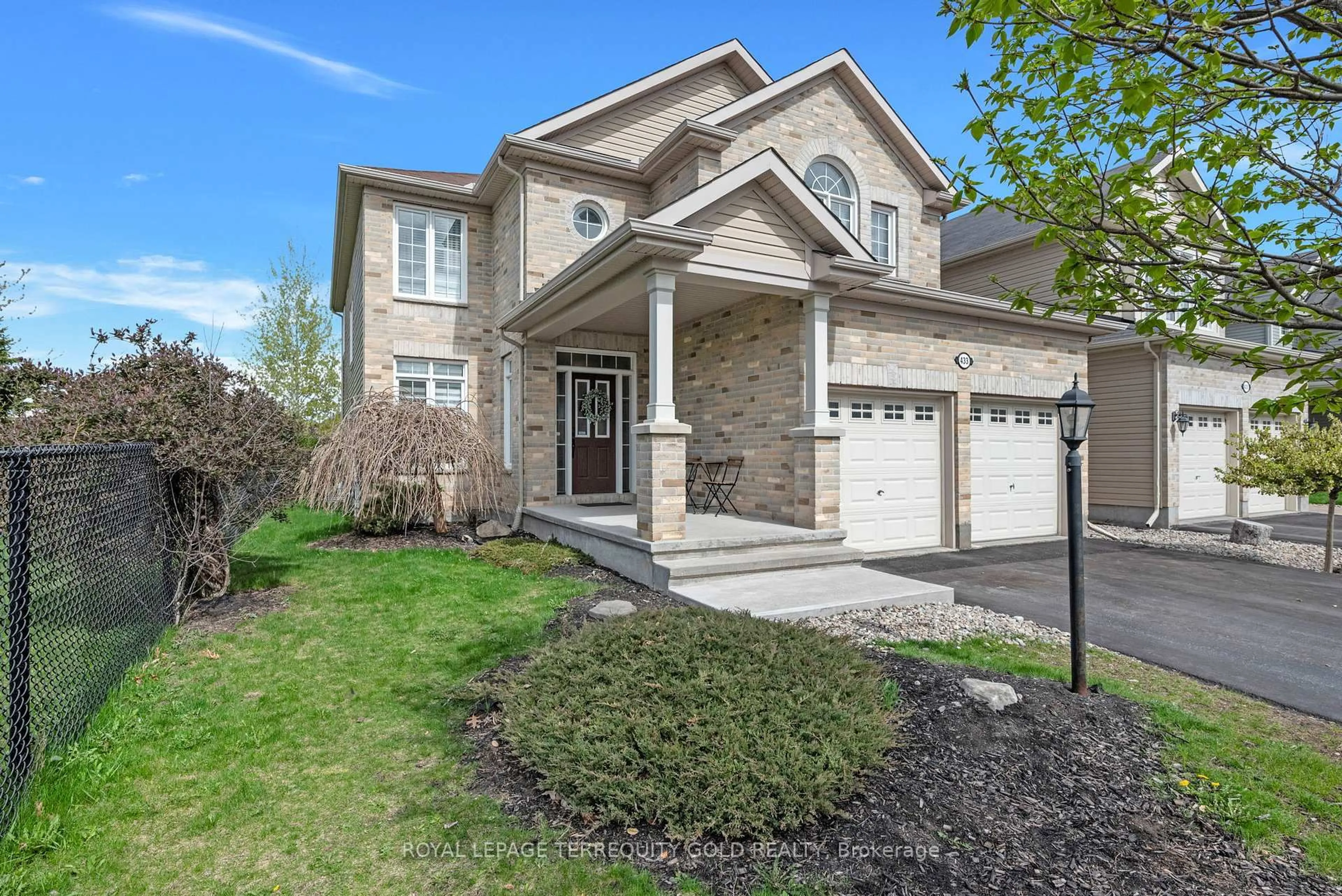 Home with brick exterior material, street for 433 Callisto Way, Ottawa Ontario K2J 0Z3