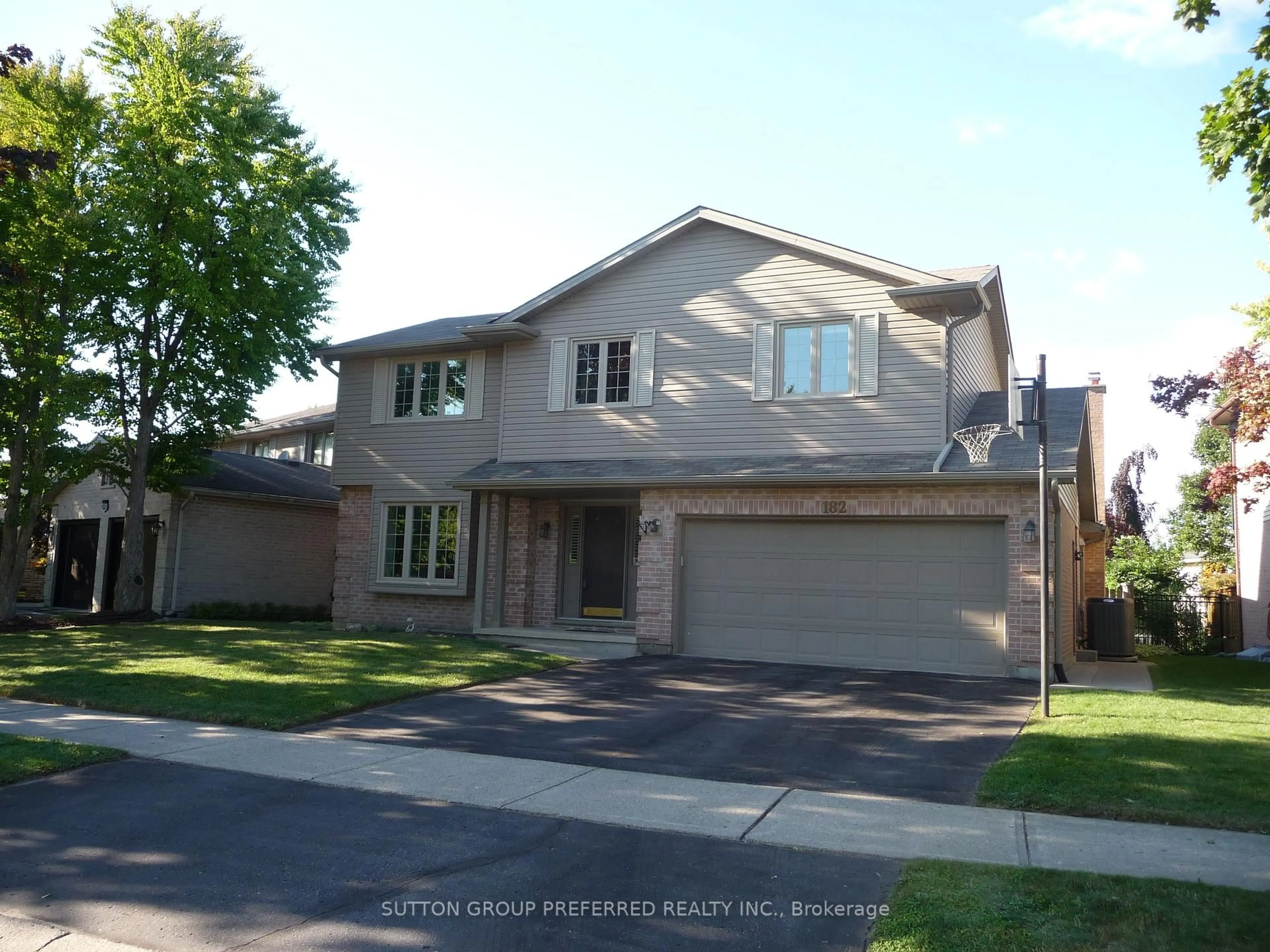 Home with brick exterior material, street for 182 Whisperwood Ave, London South Ontario N6K 4C7
