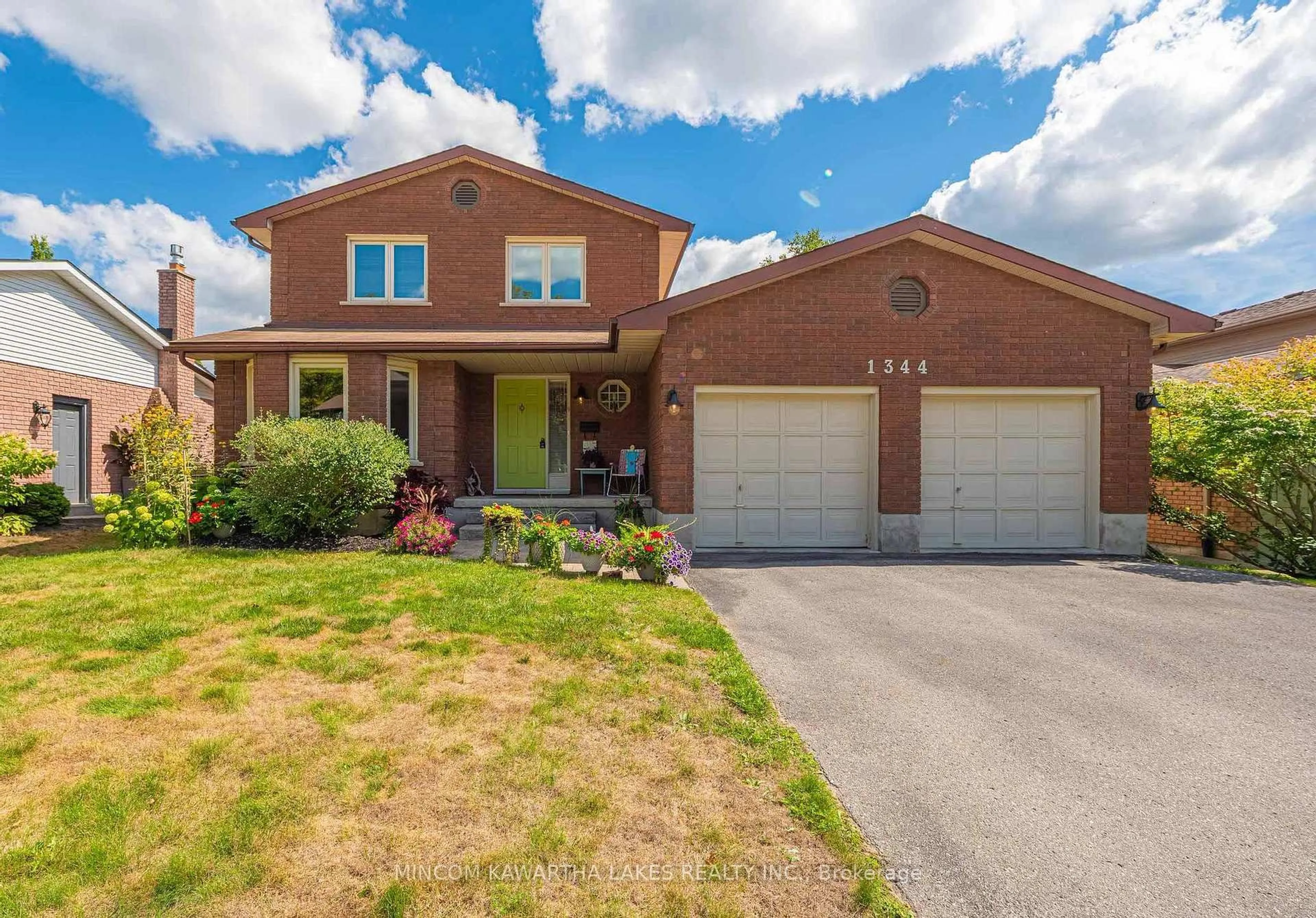 Home with brick exterior material, street for 1344 Hetherington Dr, Peterborough Ontario K9L 1X5