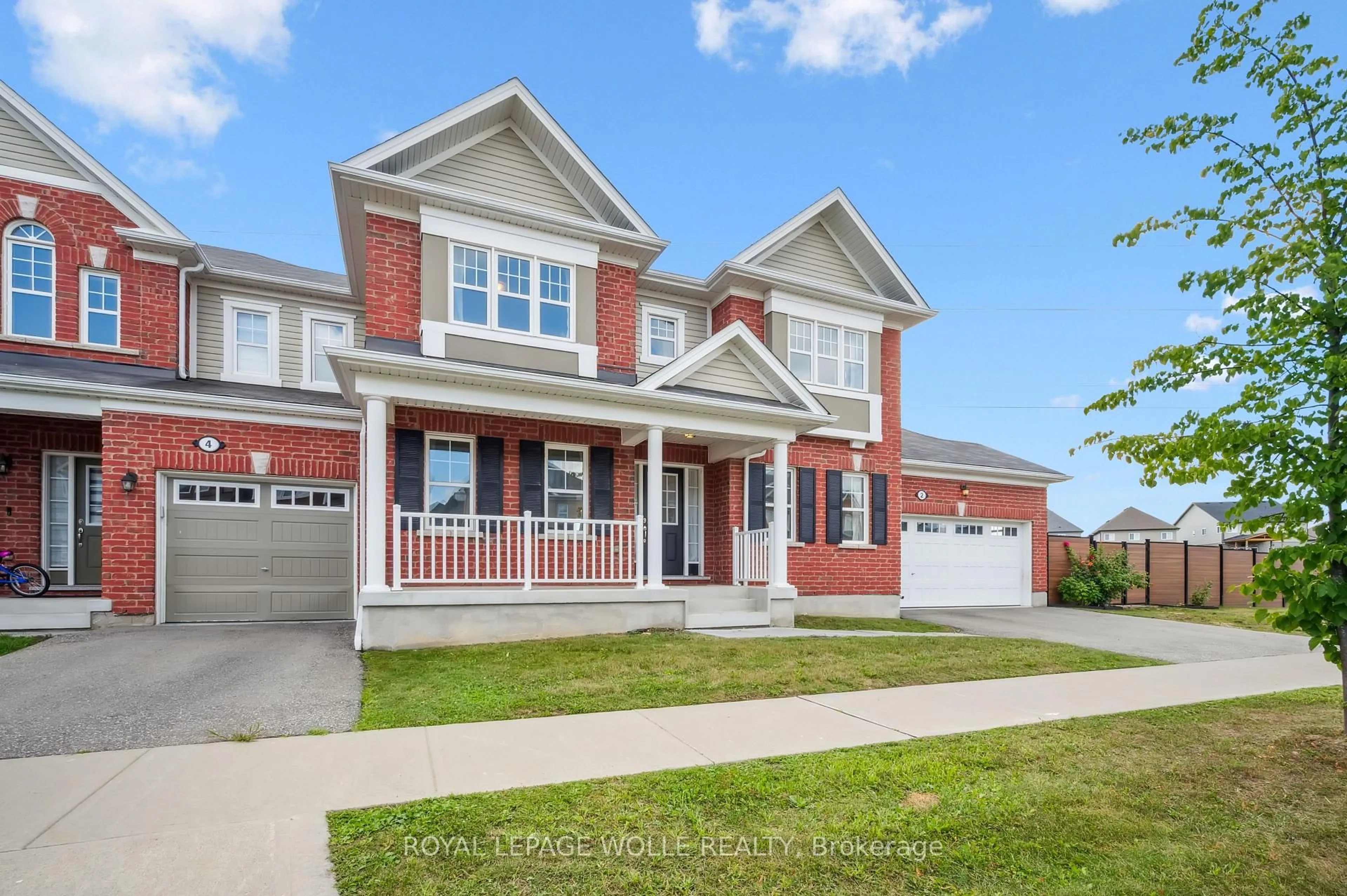 Home with brick exterior material, street for 2 Watermill St, Kitchener Ontario N2P 0H5