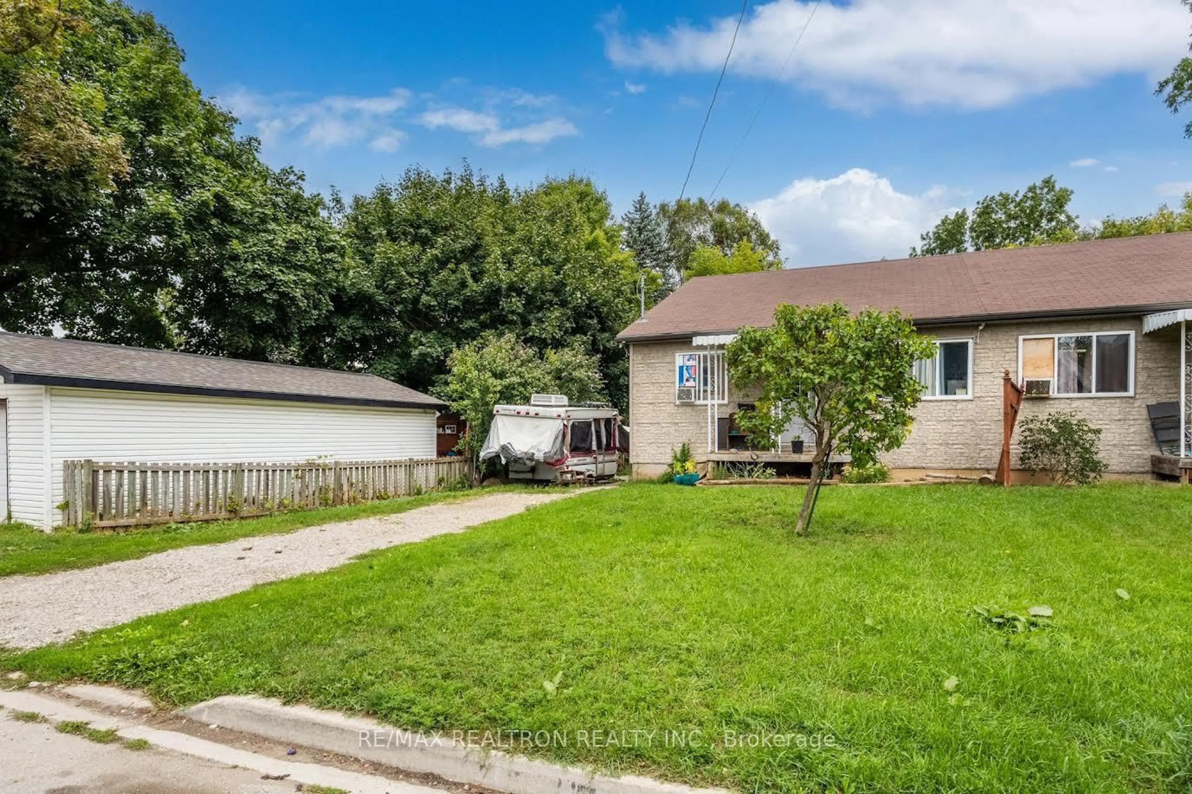 A pic from outside/outdoor area/front of a property/back of a property/a pic from drone, street for 30 Stinson Ave, Brantford Ontario N3T 1X3
