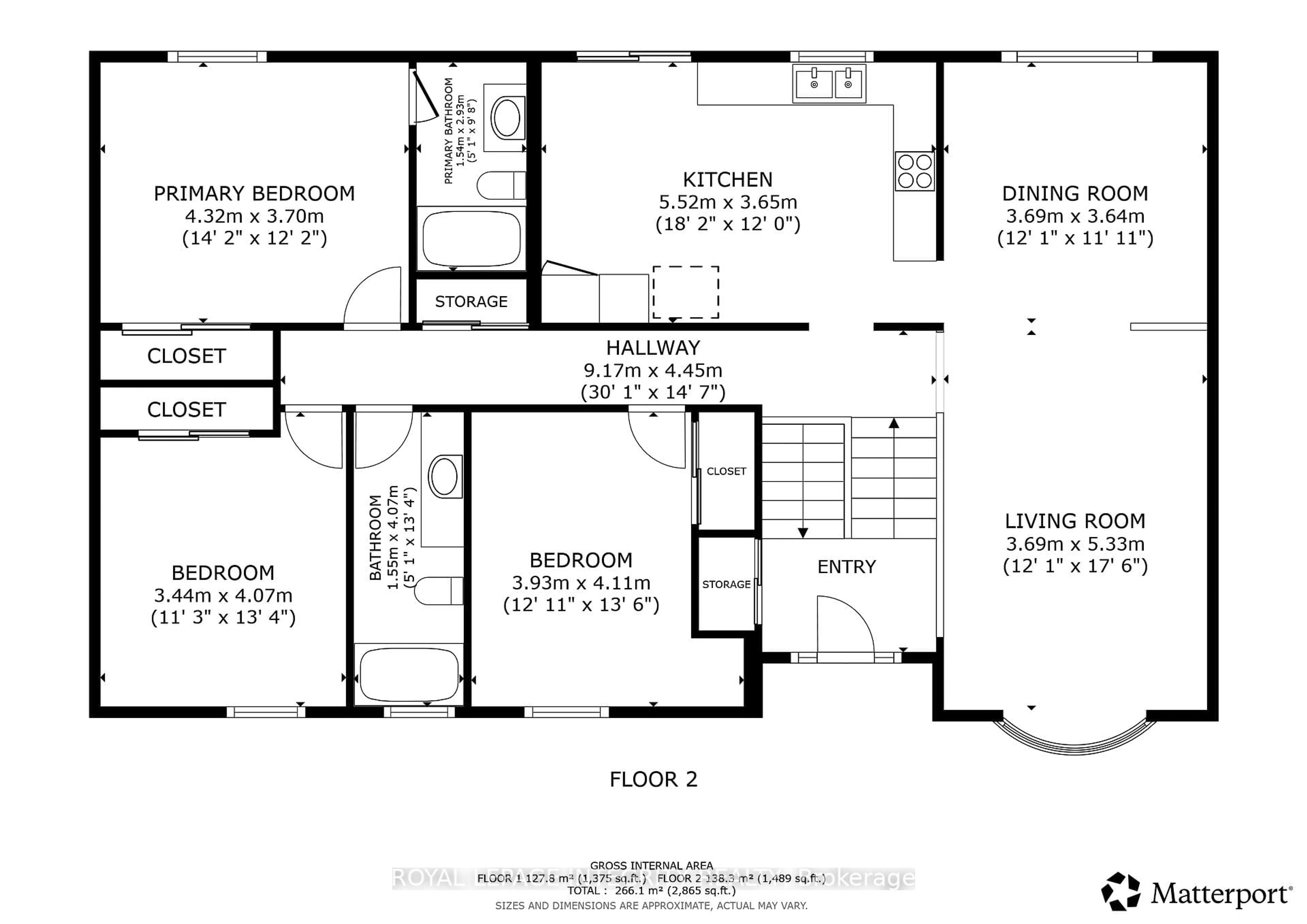 Floor plan for 261 Kings Creek Rd, Ashton Ontario K0A 1B0