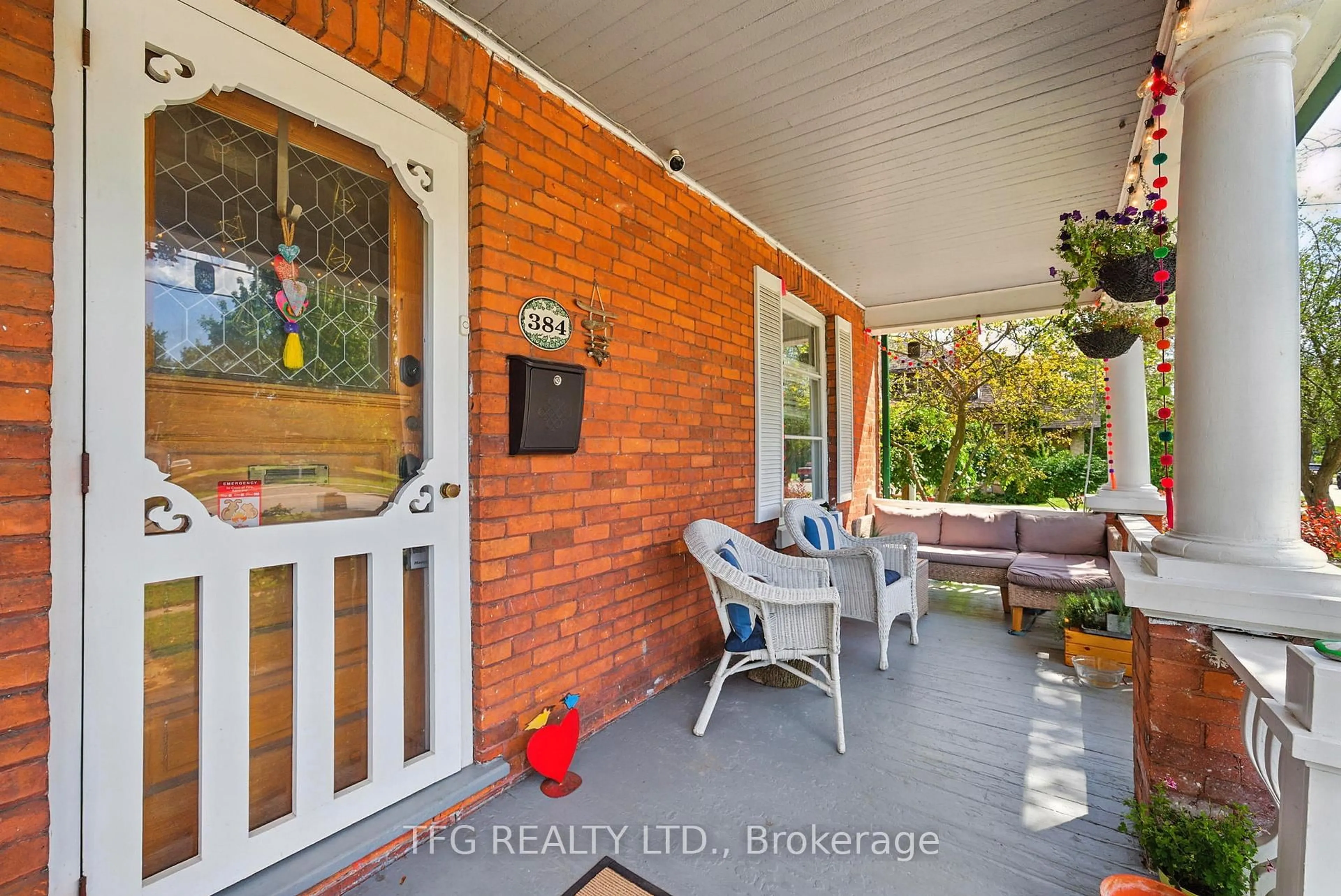Patio, street for 384 Ball St, Cobourg Ontario K9A 3J2