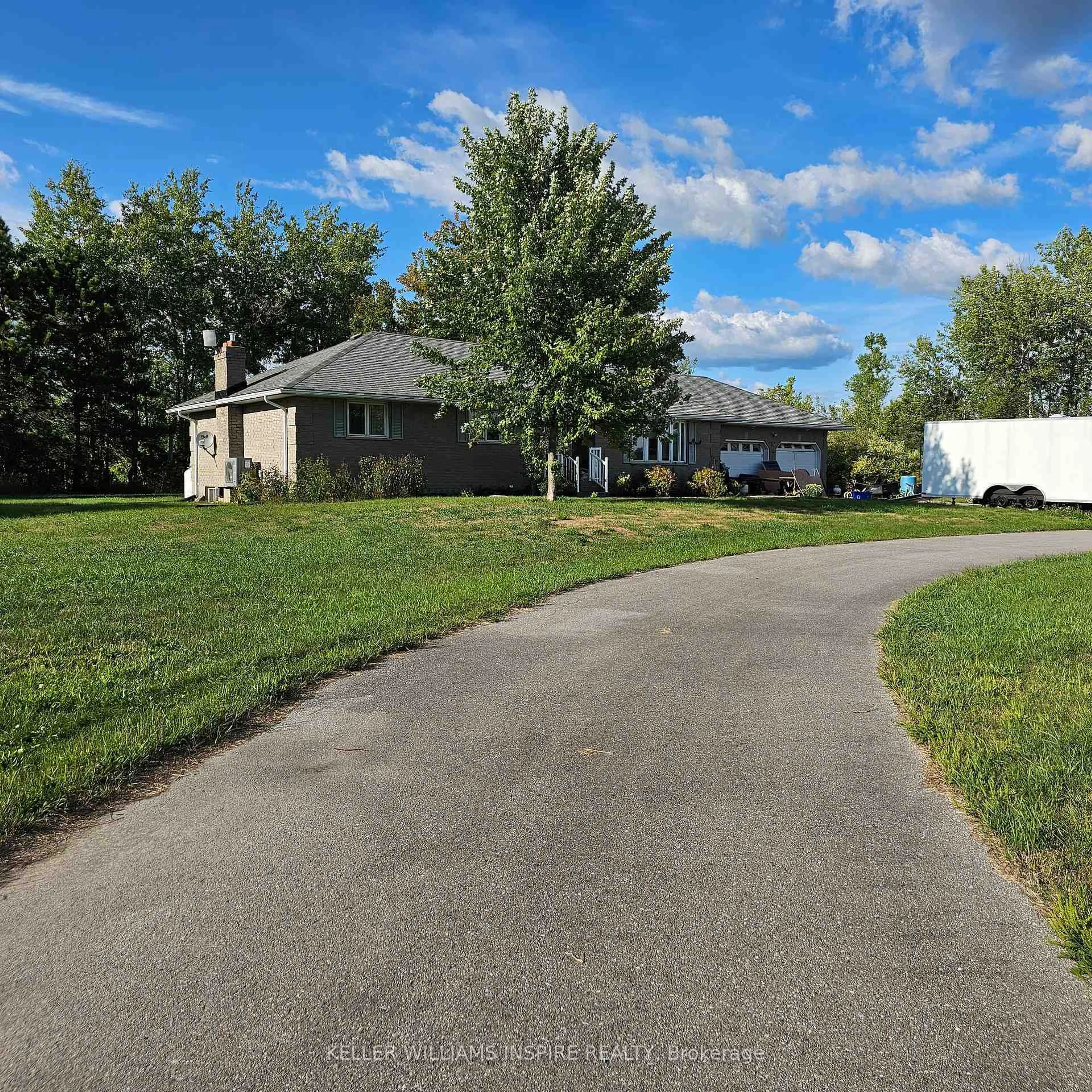 A pic from outside/outdoor area/front of a property/back of a property/a pic from drone, street for 27 Vanderwater Rd, Thomasburg Ontario K0K 3H0