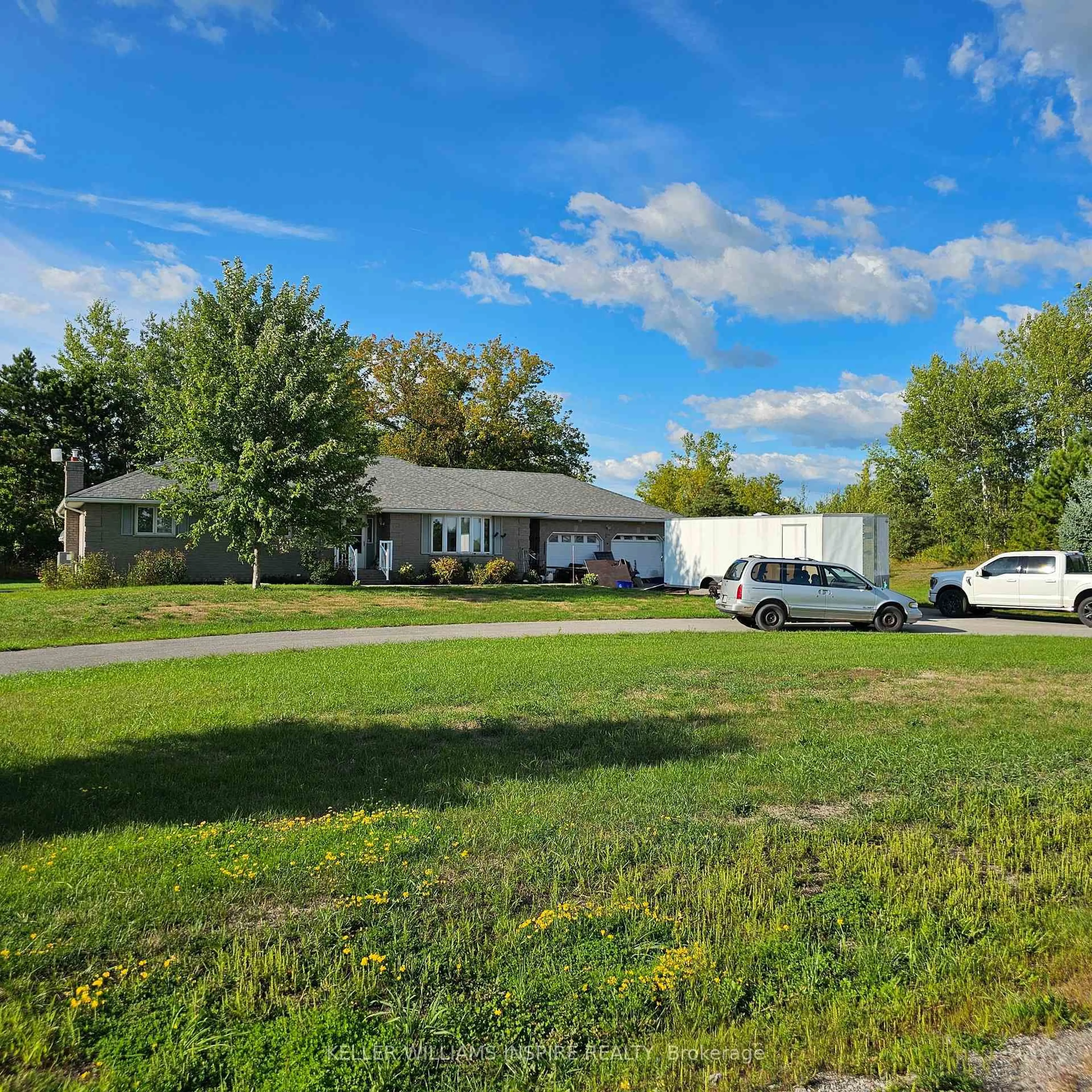 A pic from outside/outdoor area/front of a property/back of a property/a pic from drone, street for 27 Vanderwater Rd, Thomasburg Ontario K0K 3H0