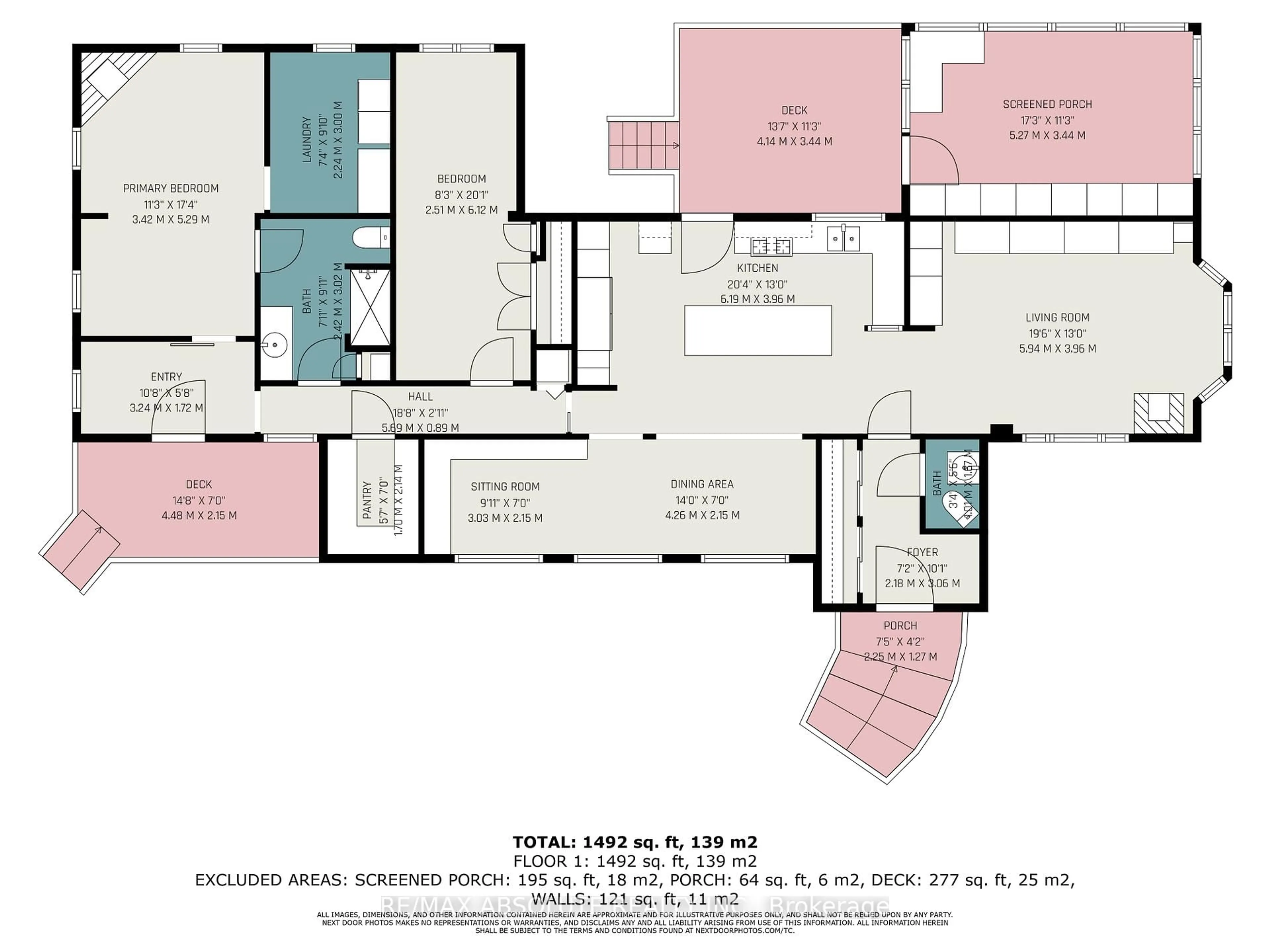 Floor plan for 110 Sunset Dr, Carleton Place Ontario K7C 4R5