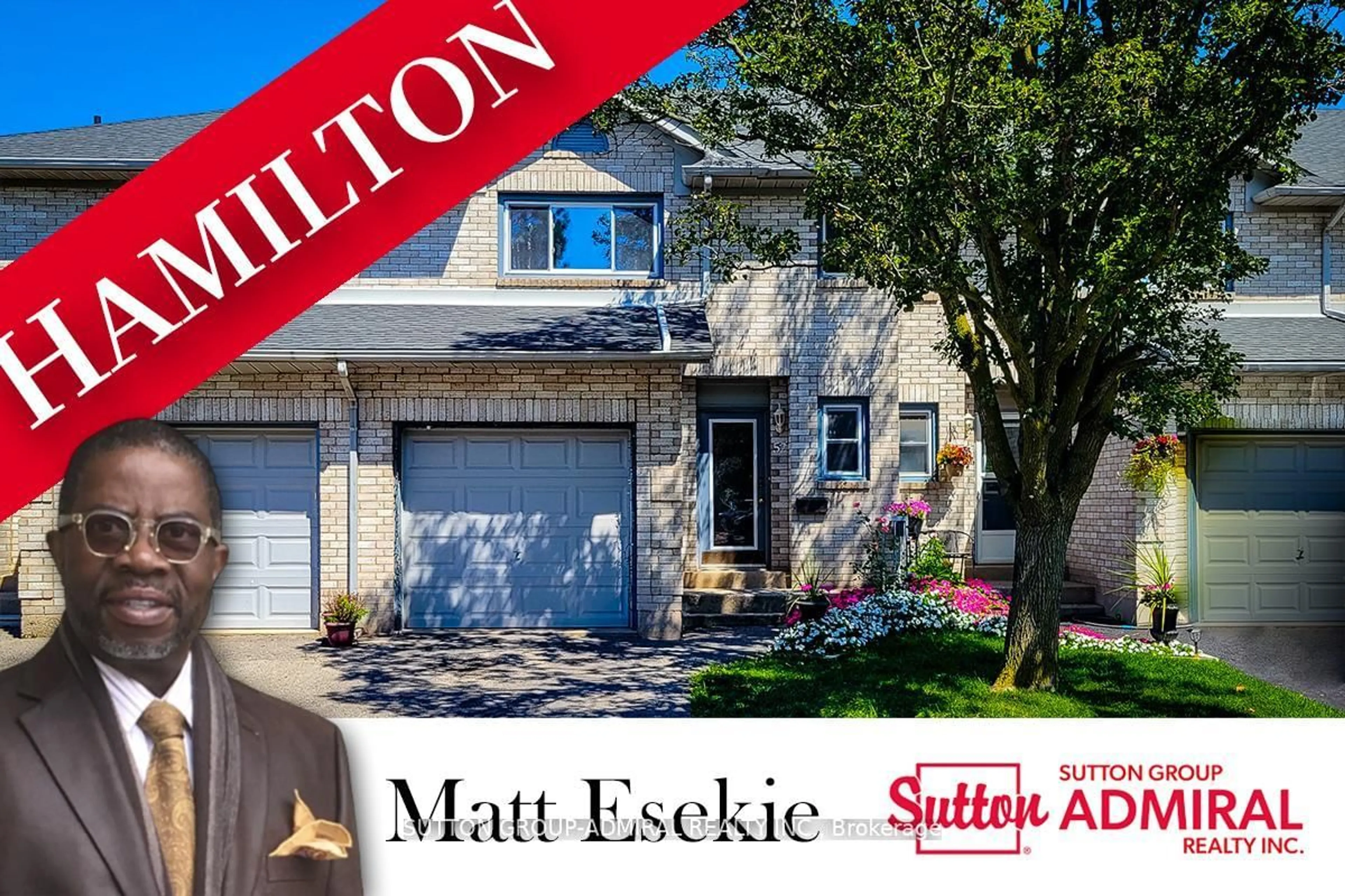 Home with brick exterior material, street for 2 Royalwood Crt #52, Hamilton Ontario L8E 4Z1