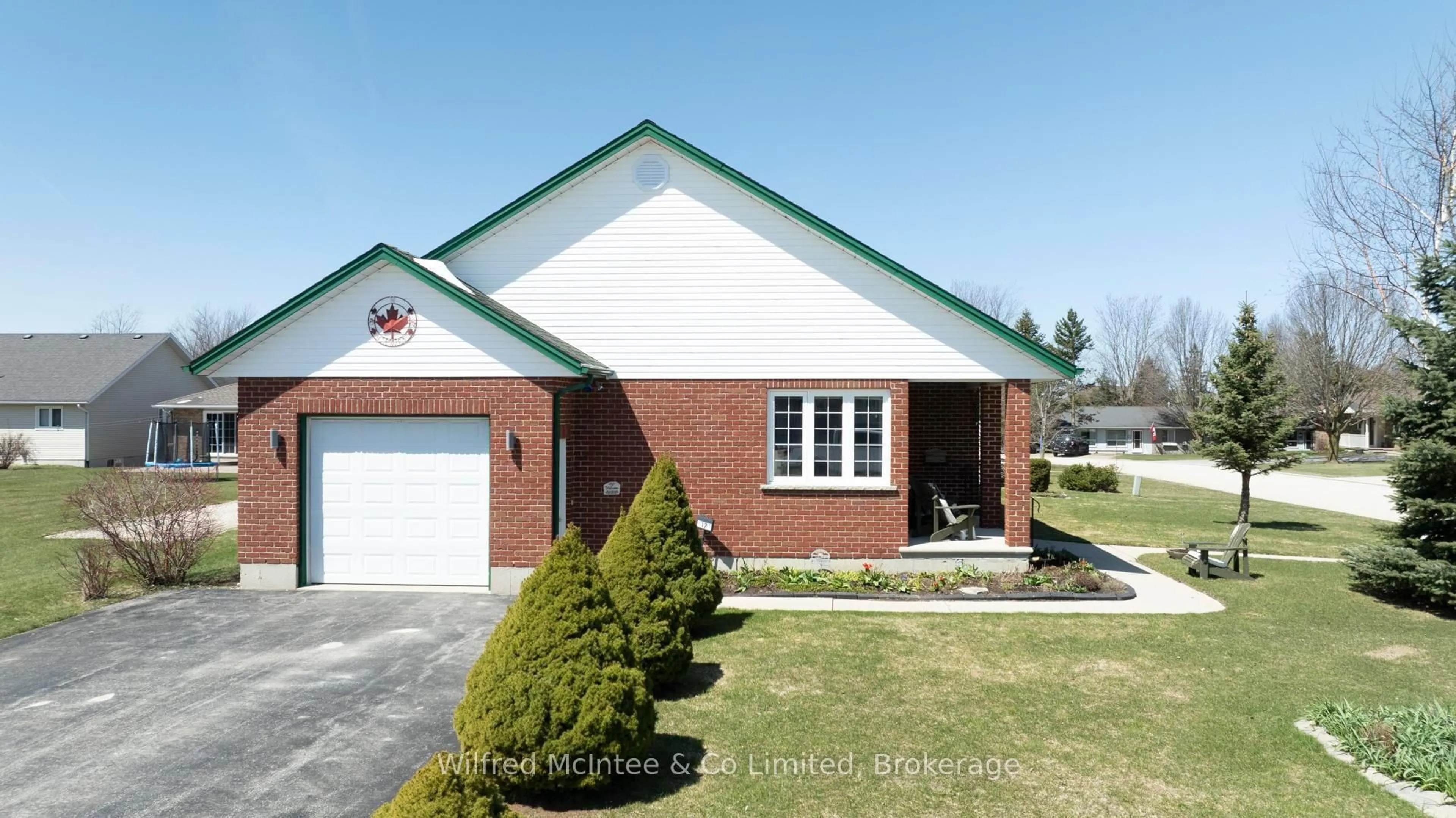 Home with brick exterior material, building for 12 Jonathan Cres, South Bruce Ontario N0G 2J0