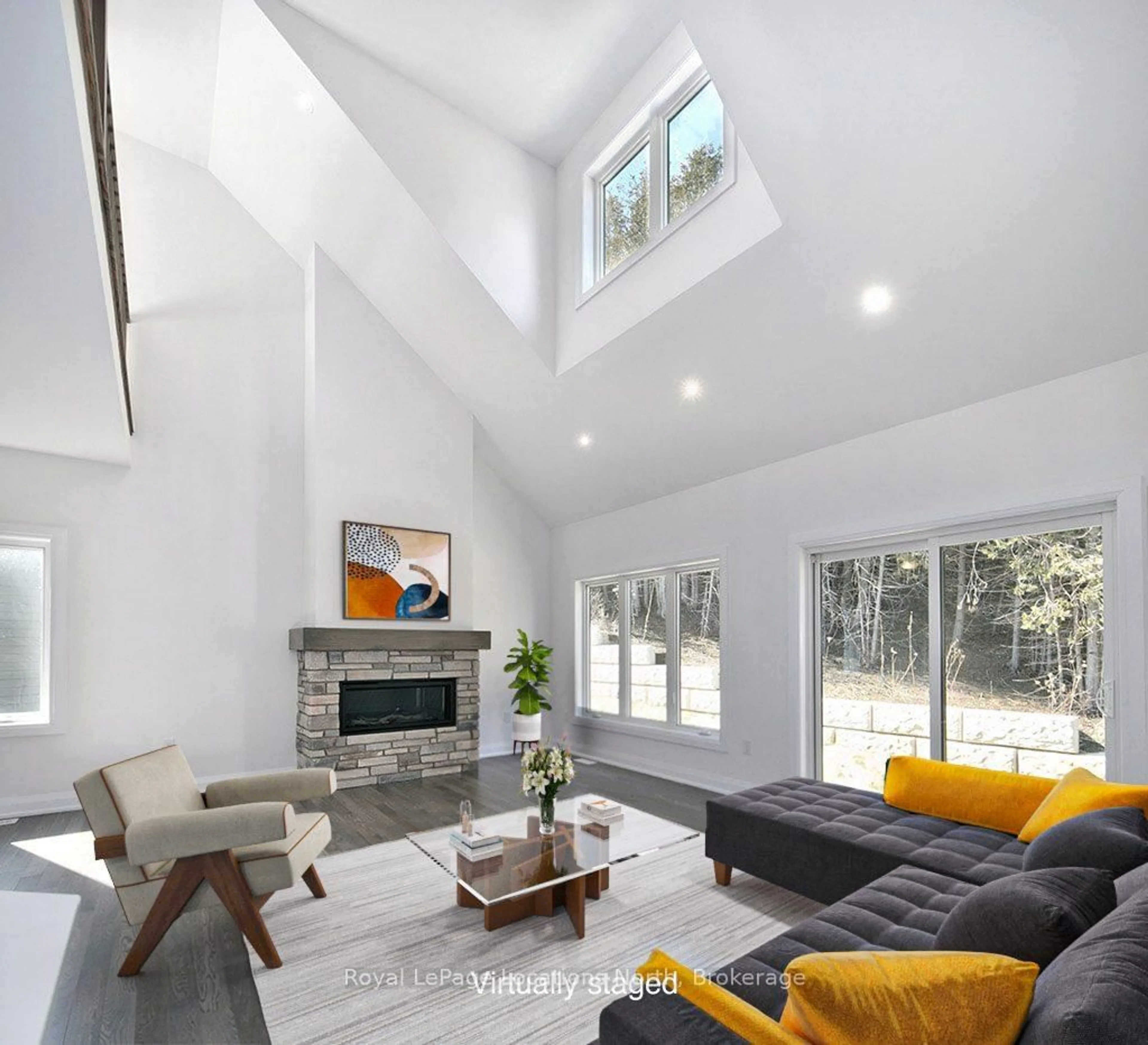 Living room with furniture, unknown for 124 Beacon Dr, Blue Mountains Ontario N0H 2P0