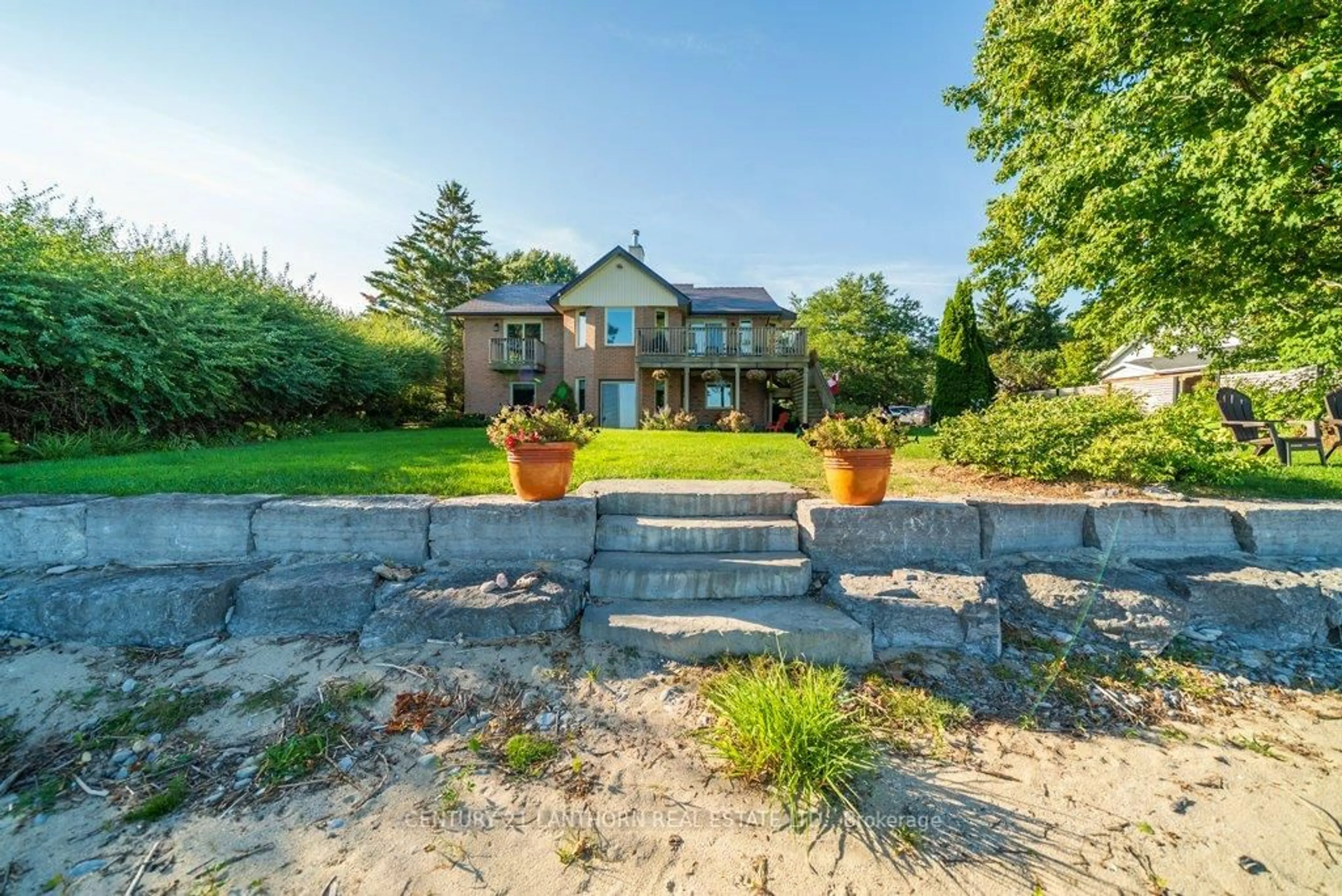 A pic from outside/outdoor area/front of a property/back of a property/a pic from drone, unknown for 3126b County Rd 8 Rd, Prince Edward County Ontario K0K 2T0
