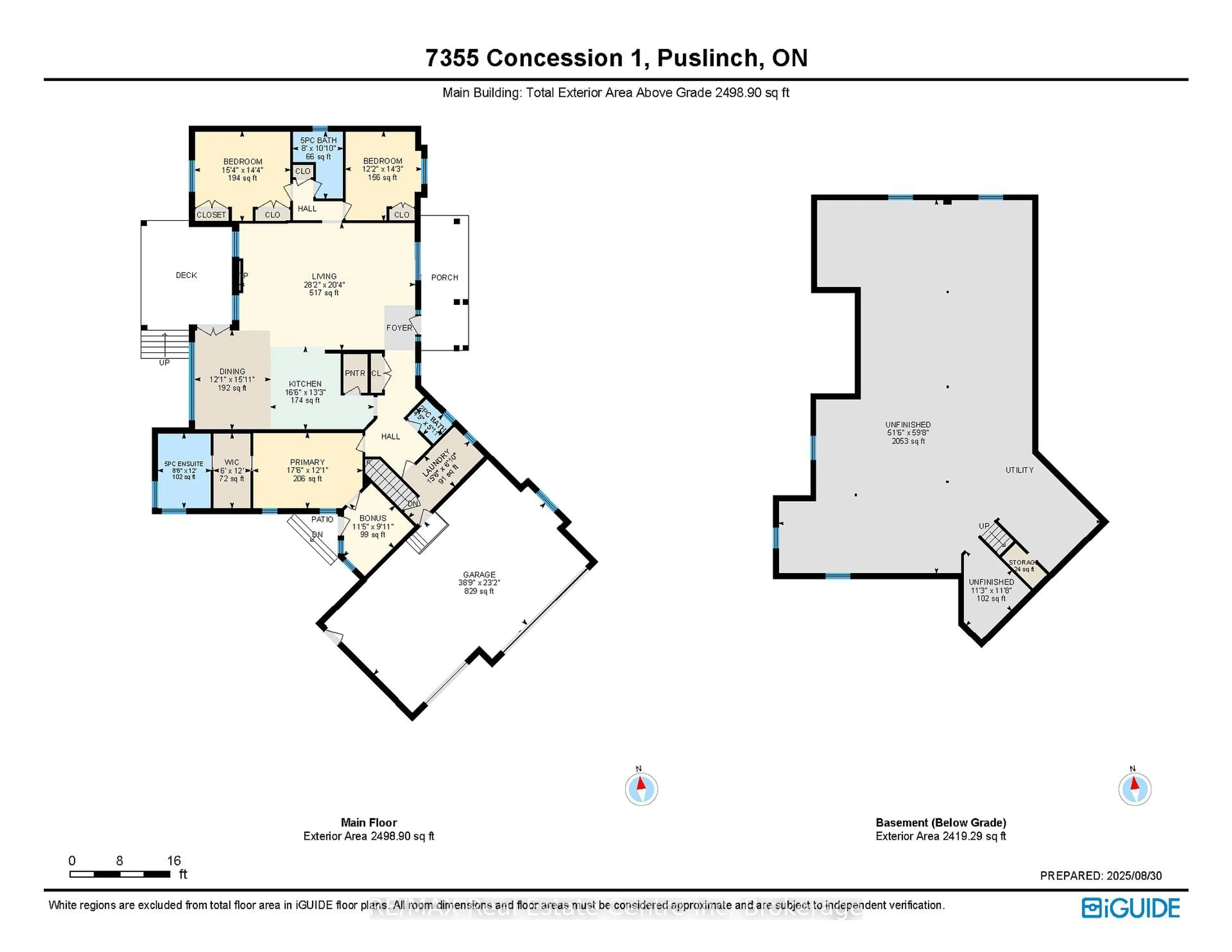 Floor plan for 7355 Concession 1 Rd, Puslinch Ontario N0B 2J0