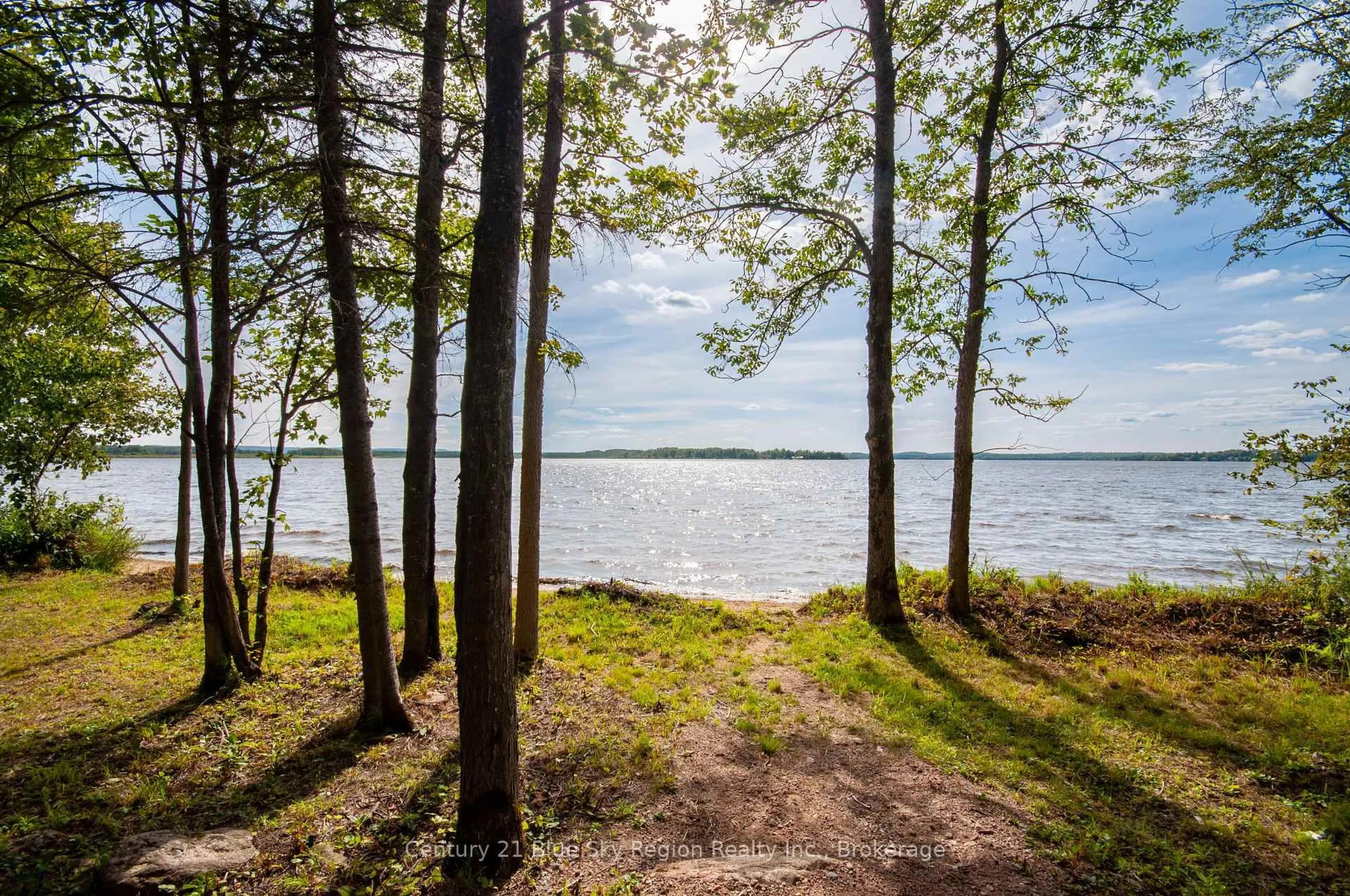 Patio, water/lake/river/ocean view for 501 Golf Course Rd, Chisholm Ontario P0H 1Z0