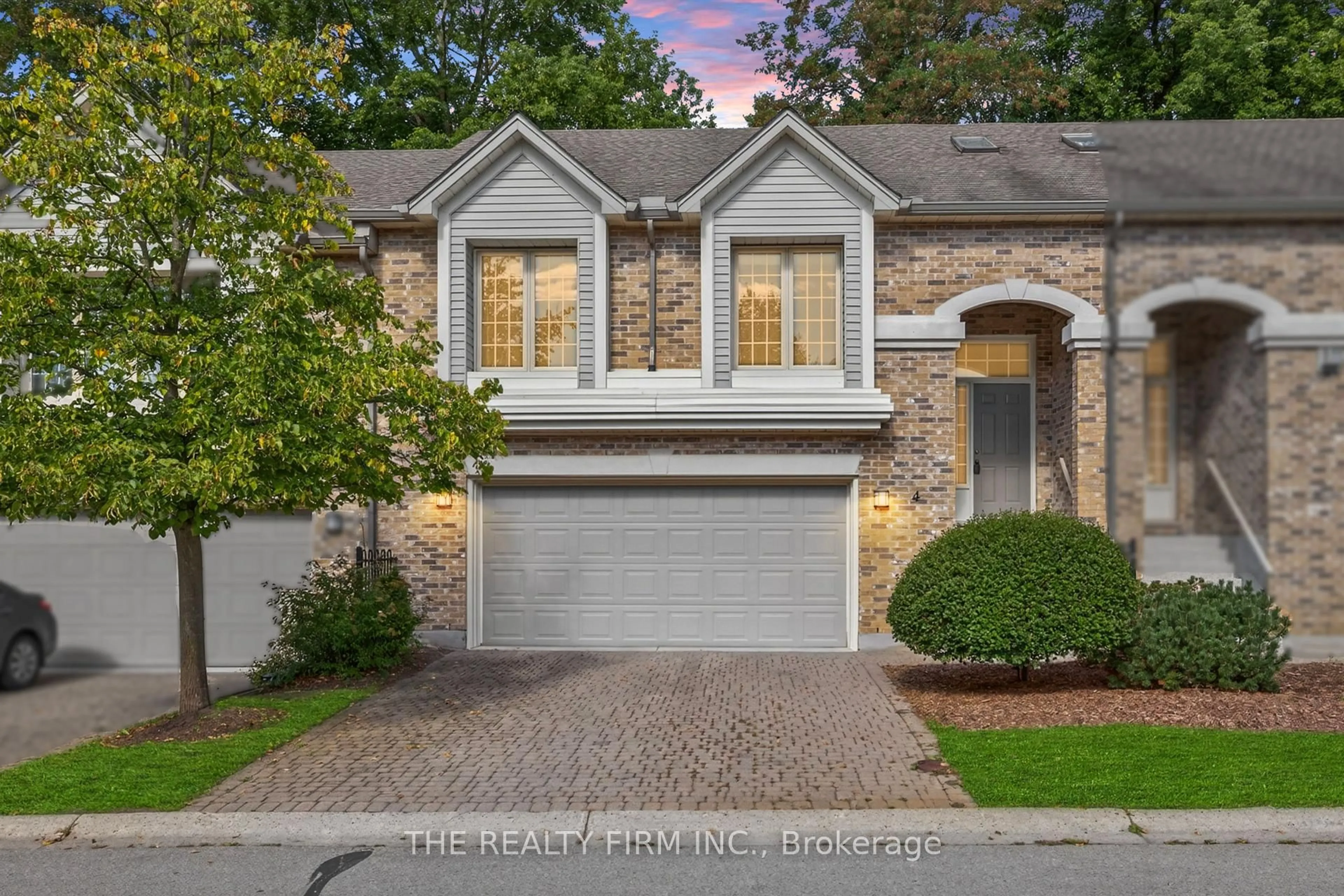 Home with brick exterior material, street for 519 Riverside Dr #4, London North Ontario N6H 5J3