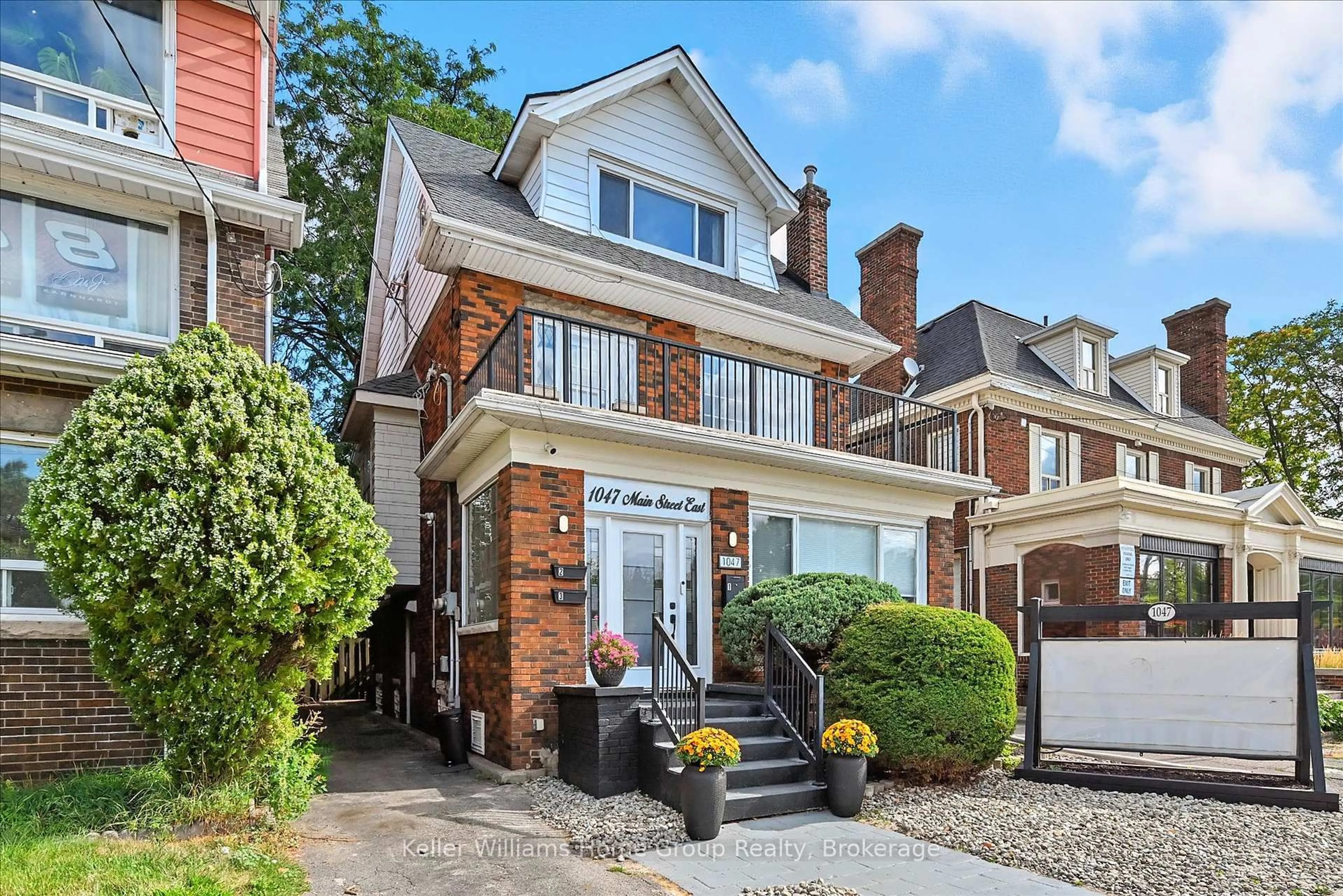 Home with brick exterior material, street for 1047 Main St, Hamilton Ontario L8M 1N5