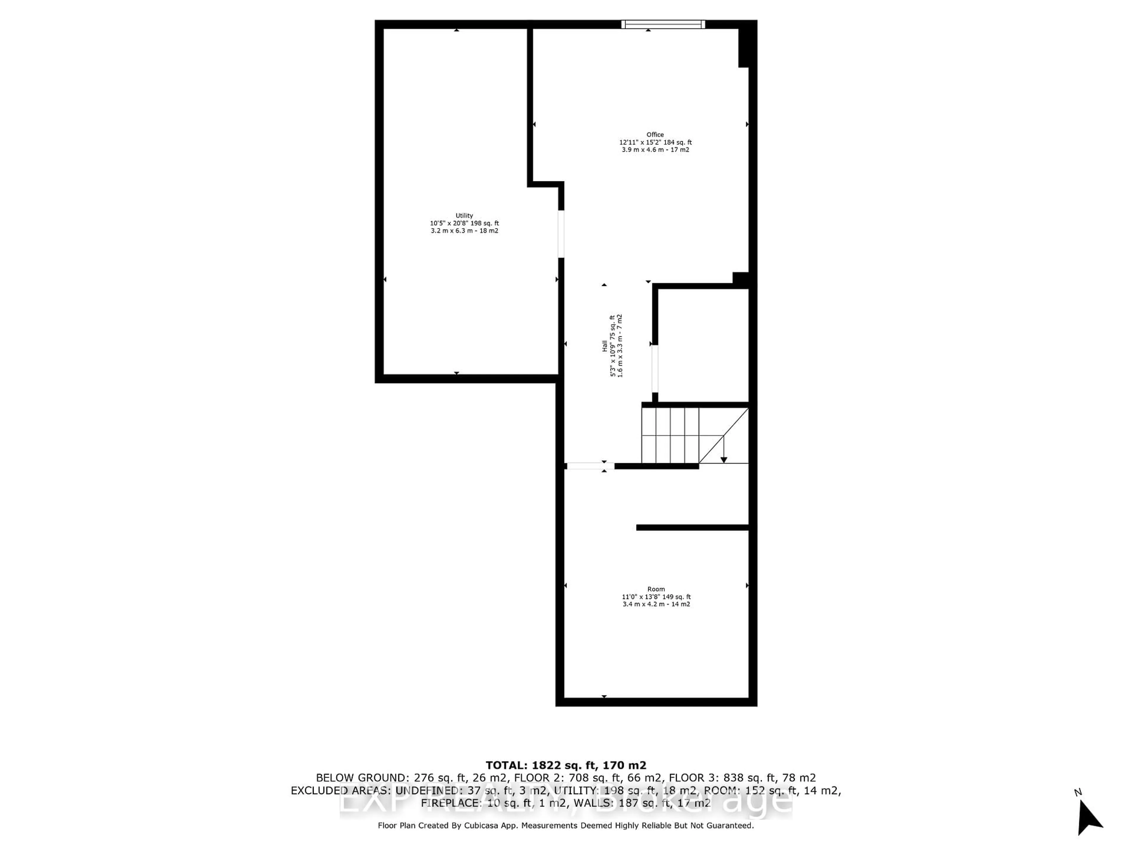 Floor plan for 3545 Woodroffe Ave, Ottawa Ontario K2G 7A8