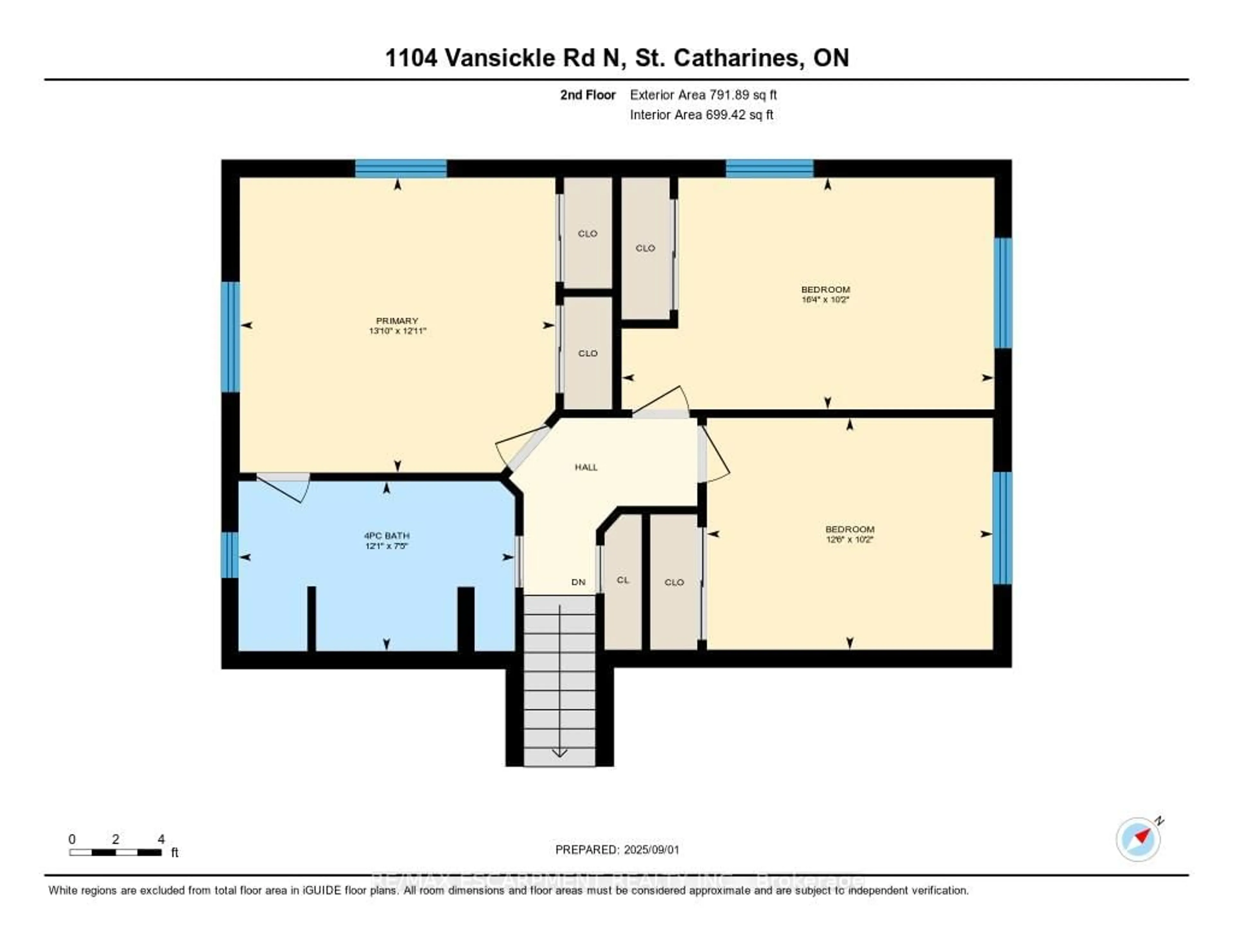 Floor plan for 1104 Vansickle Rd, St. Catharines Ontario L2S 2Z8