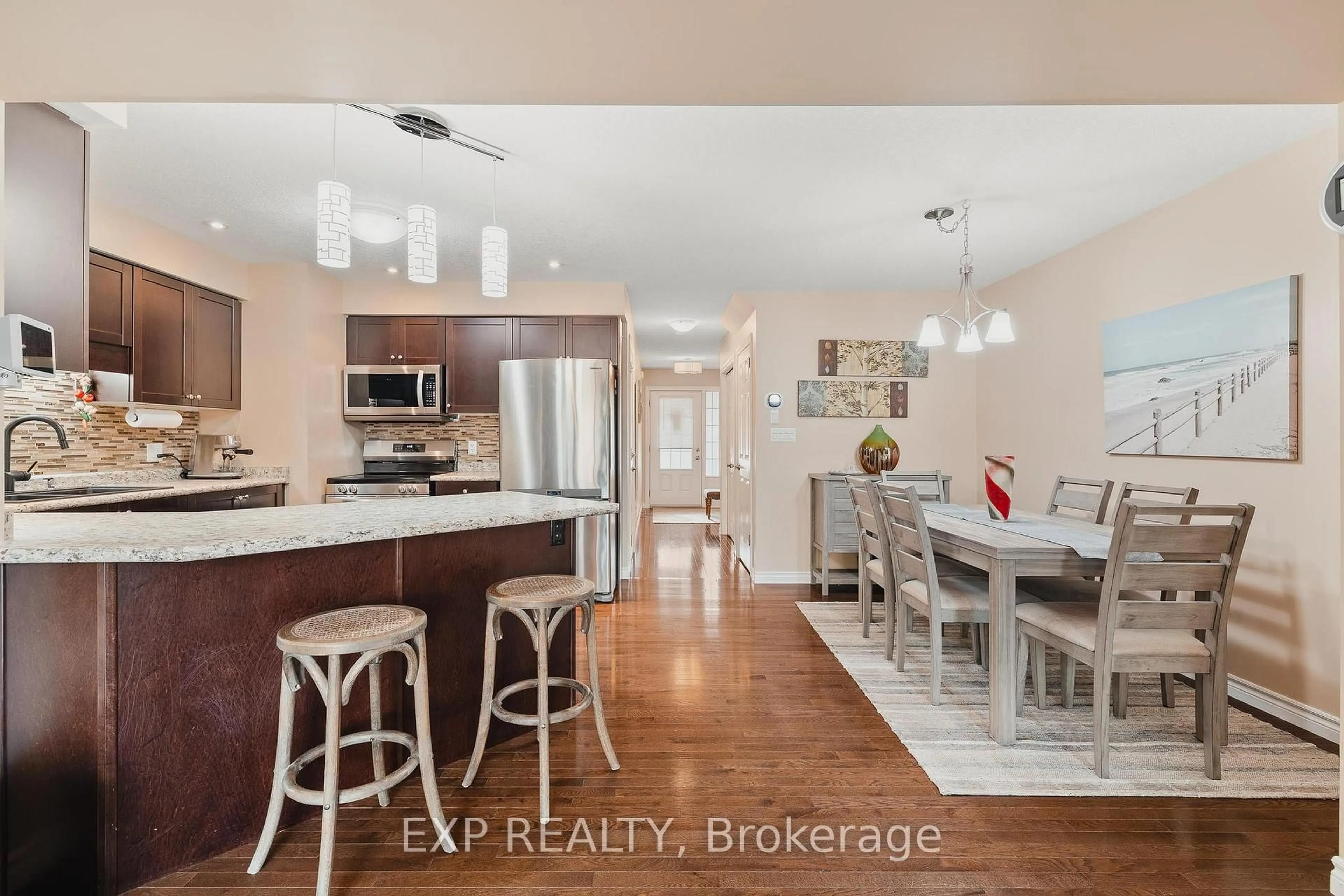 Open concept kitchen, unknown for 555 Chablis Dr #11, Waterloo Ontario N2T 0A5