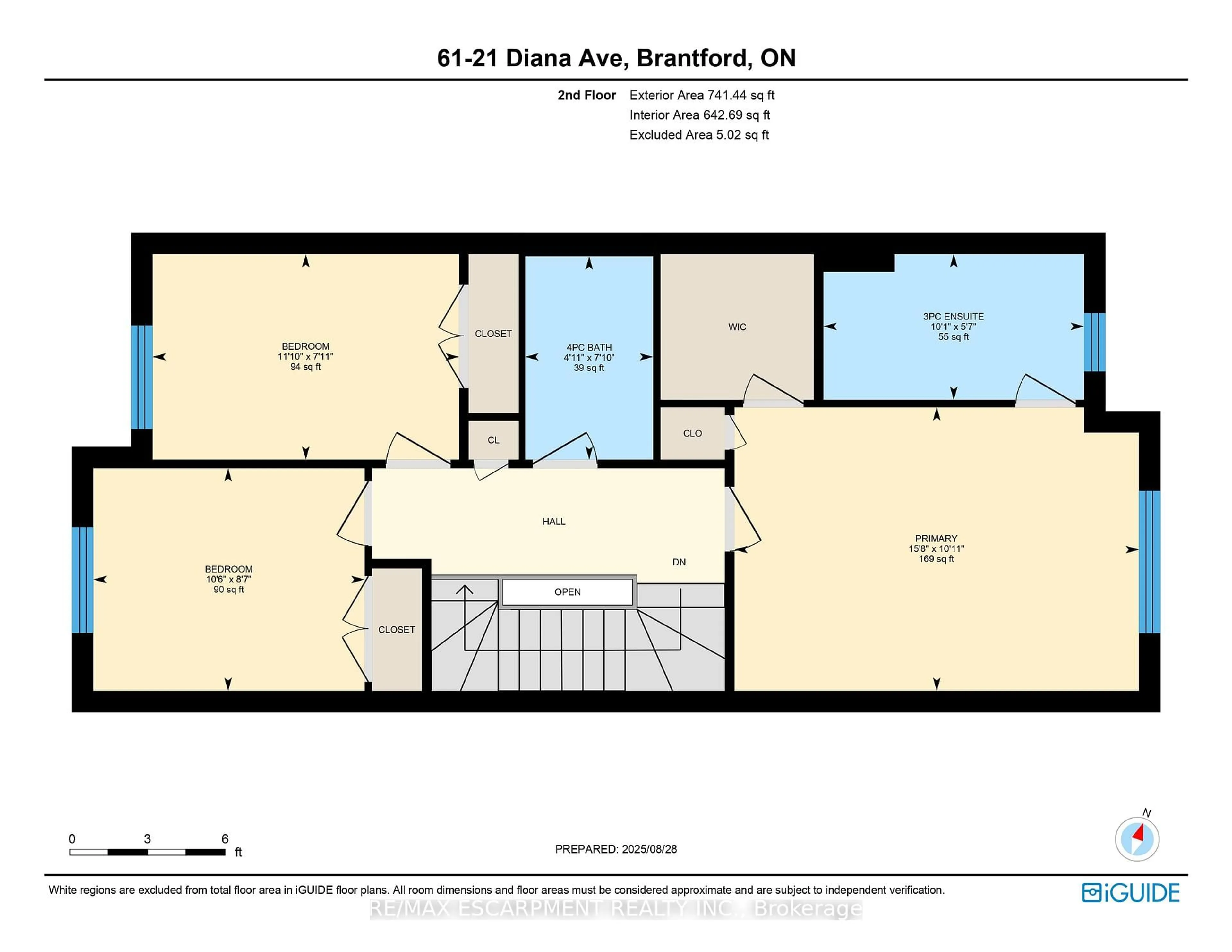 Floor plan for 21 Diana Ave #61, Brantford Ontario N3T 0G7