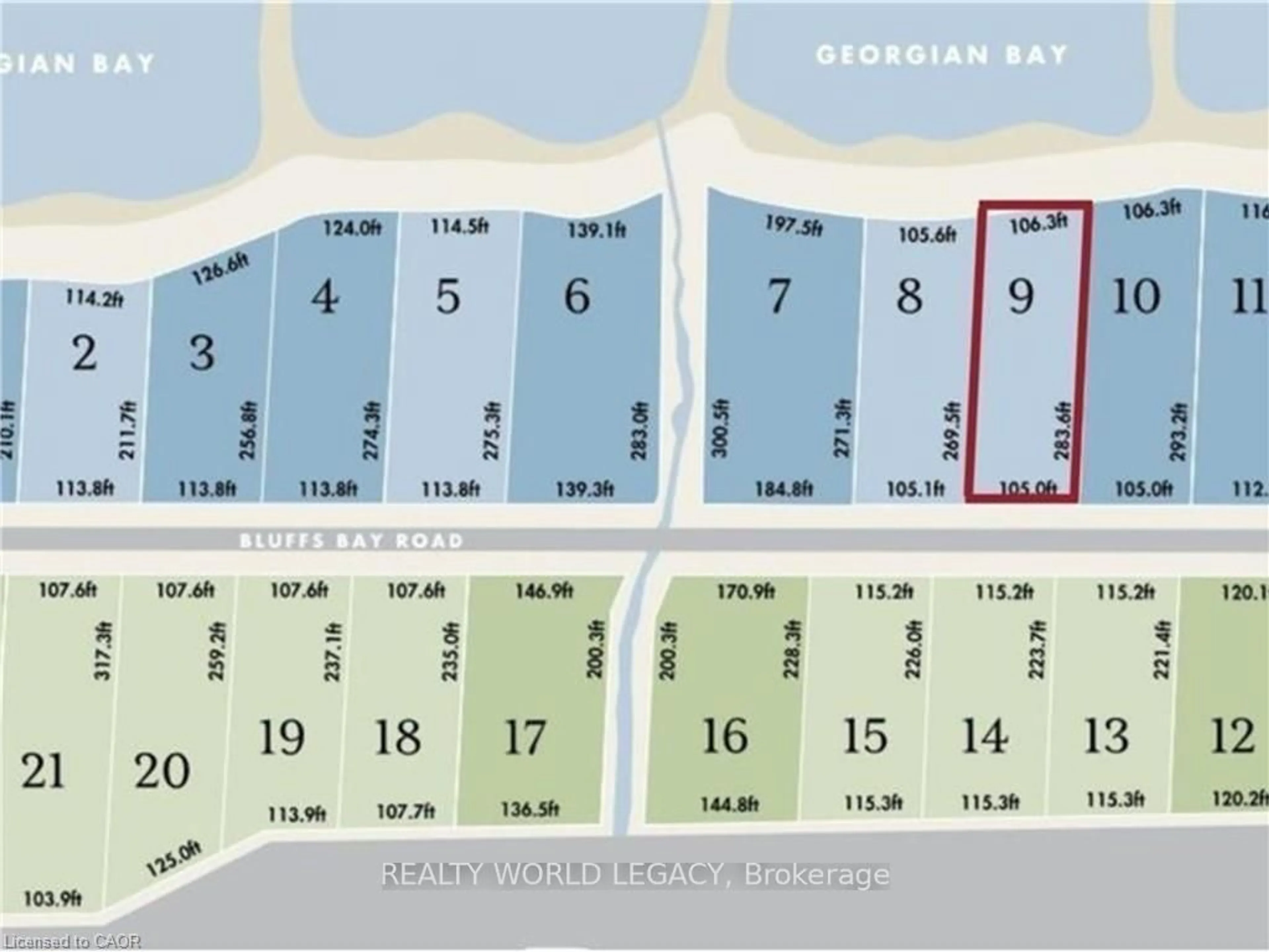 Floor plan for 163 Wilson Dr, Georgian Bluffs Ontario N0H 2T0