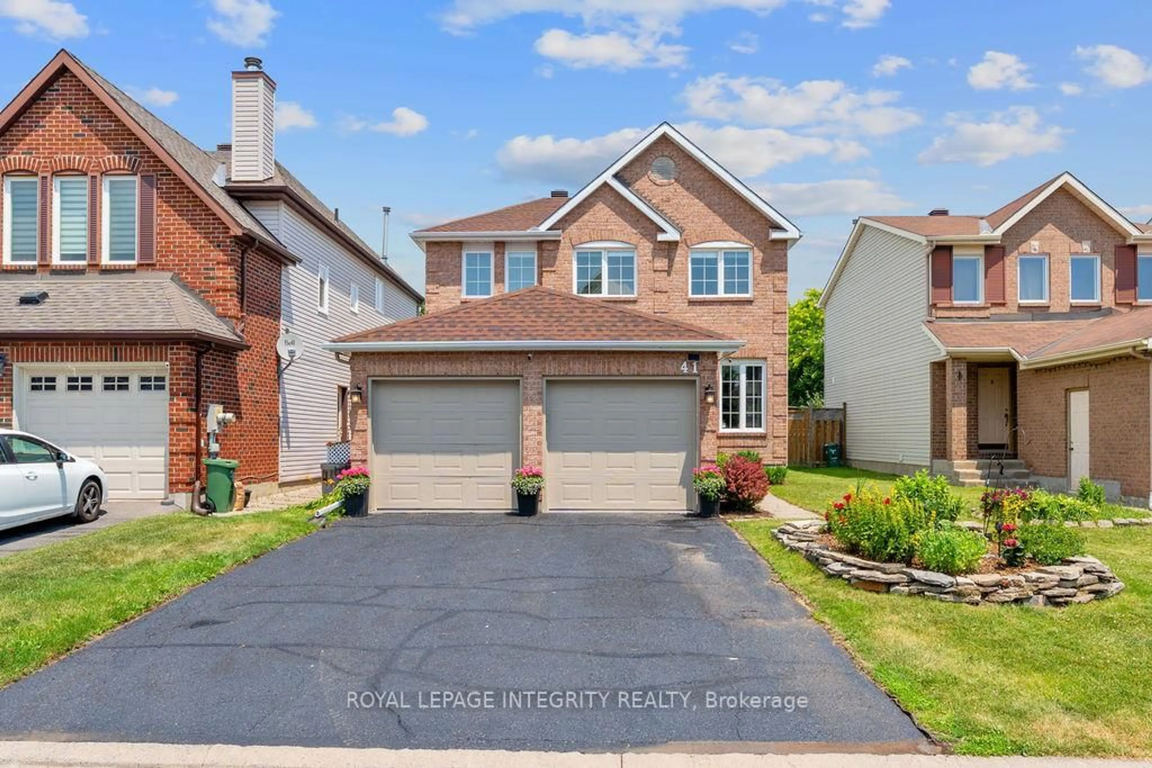 Home with brick exterior material, street for 41 Beacon Way, Ottawa Ontario K2K 2R3