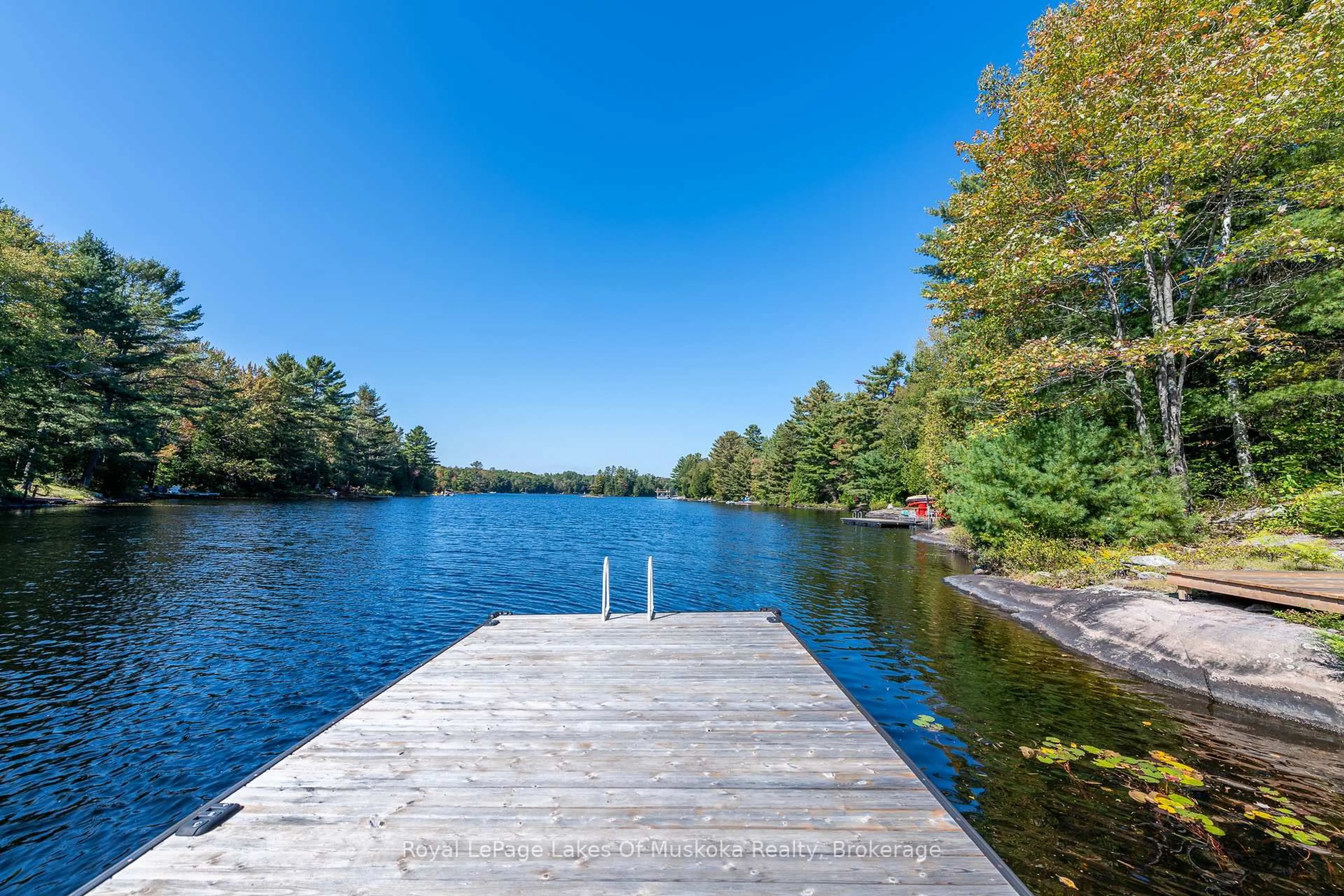 Patio, water/lake/river/ocean view for 1307 Dickie Lake Rd, Lake of Bays Ontario P0B 1A0